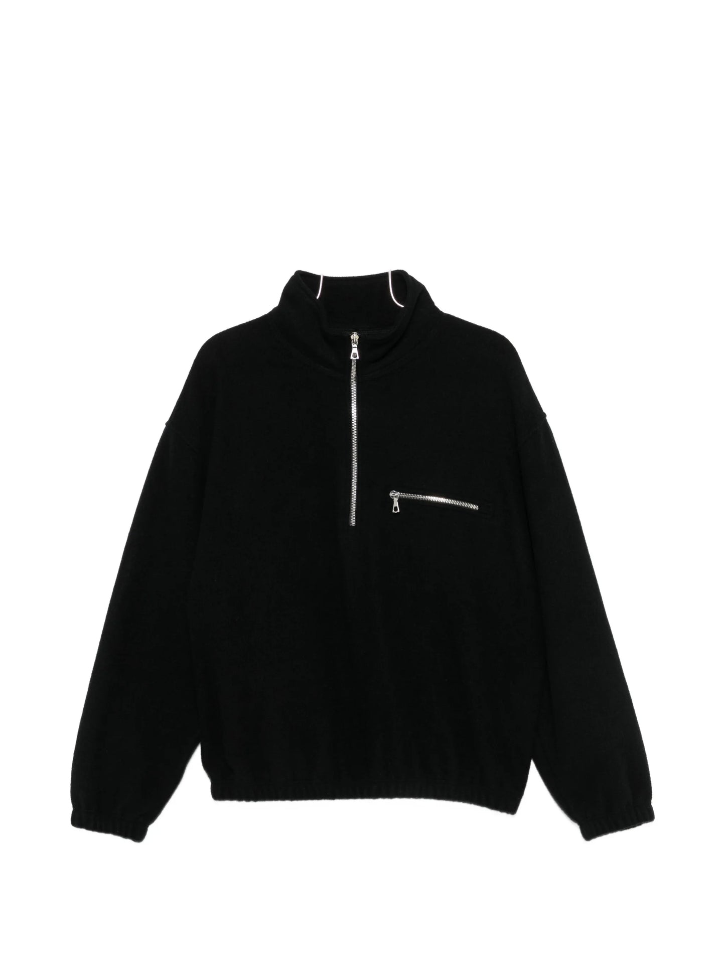 quarter-zip fleece sweatshirt