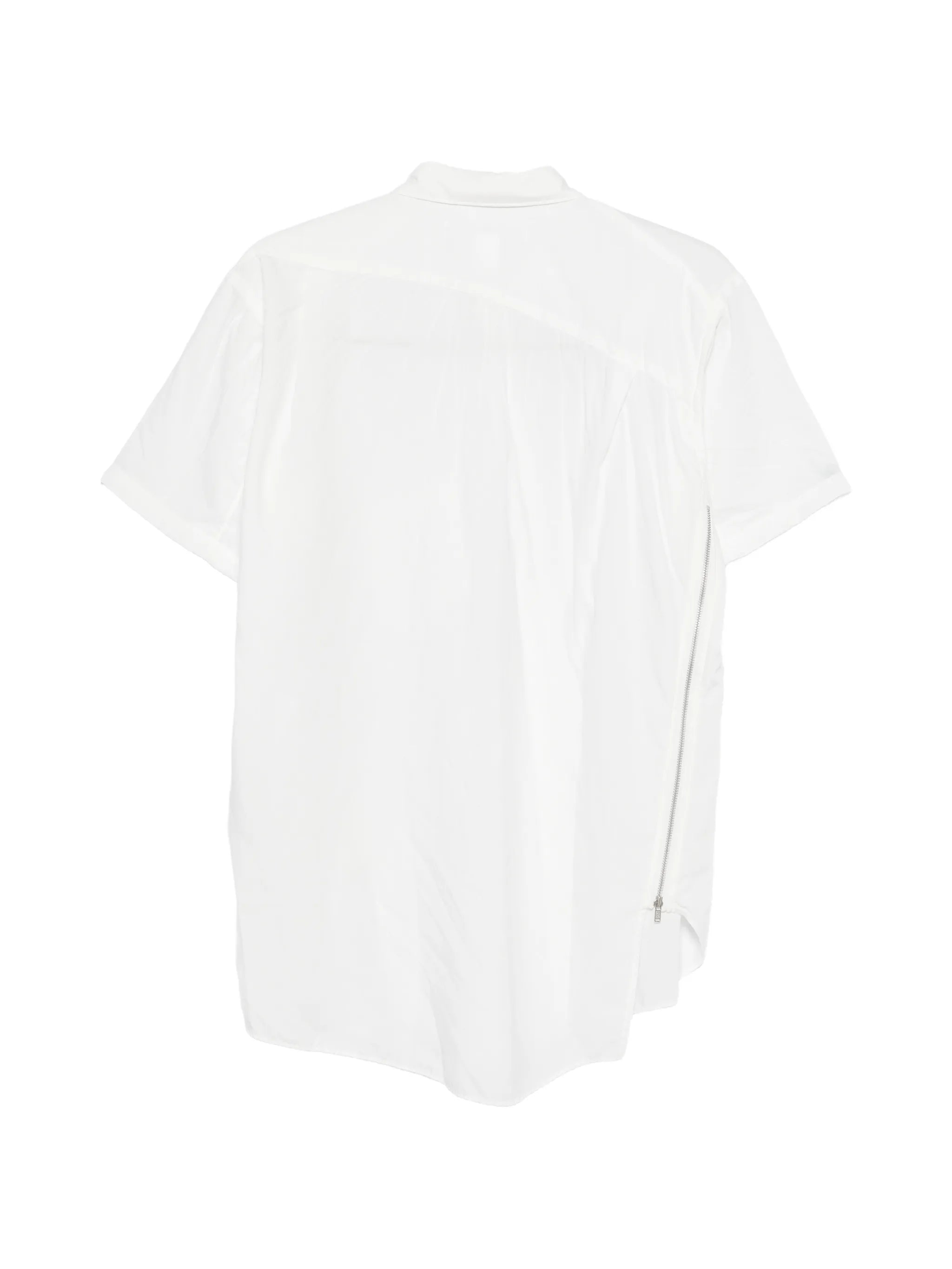 zip-detail shirt