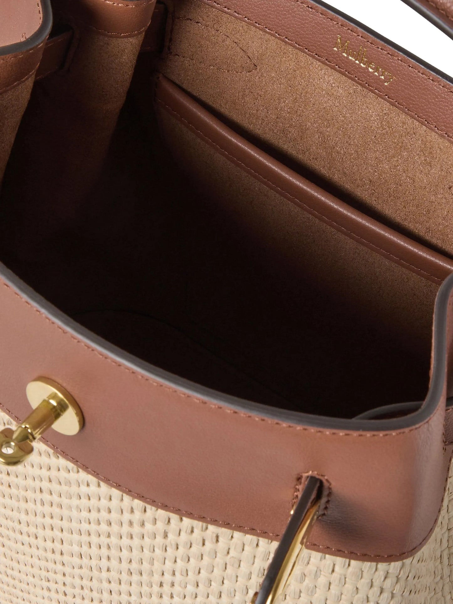 Islington raffia bucket bag