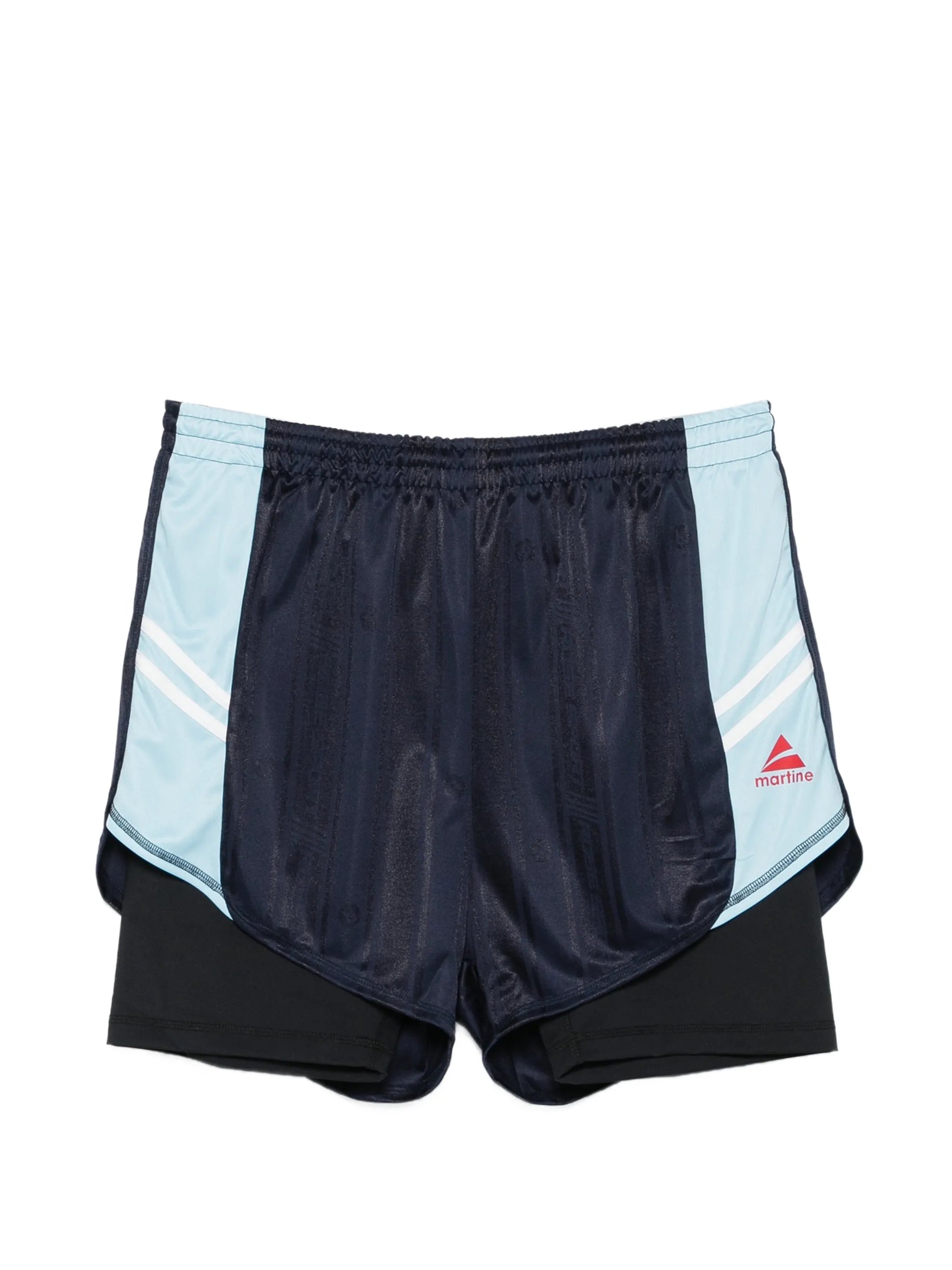 stripe detail shorts