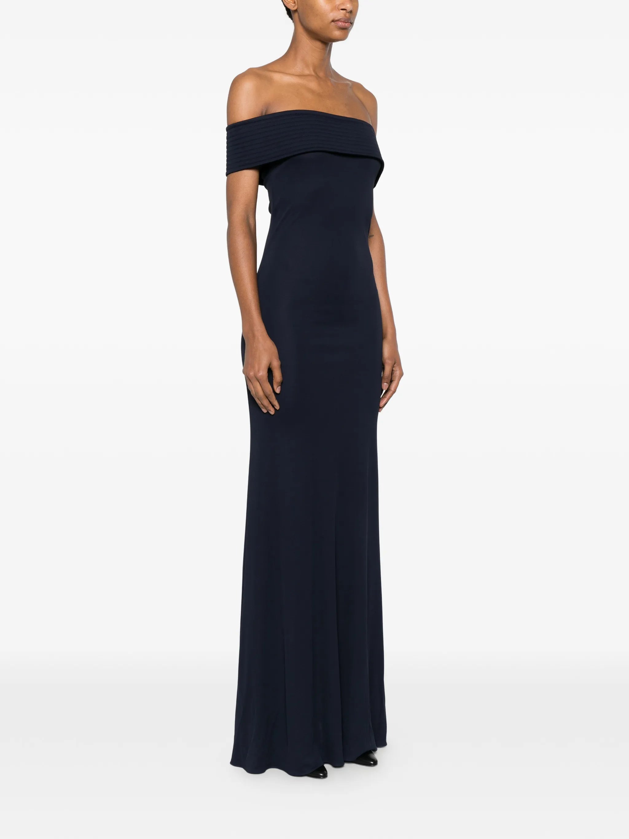 off-the-shoulder maxi dress