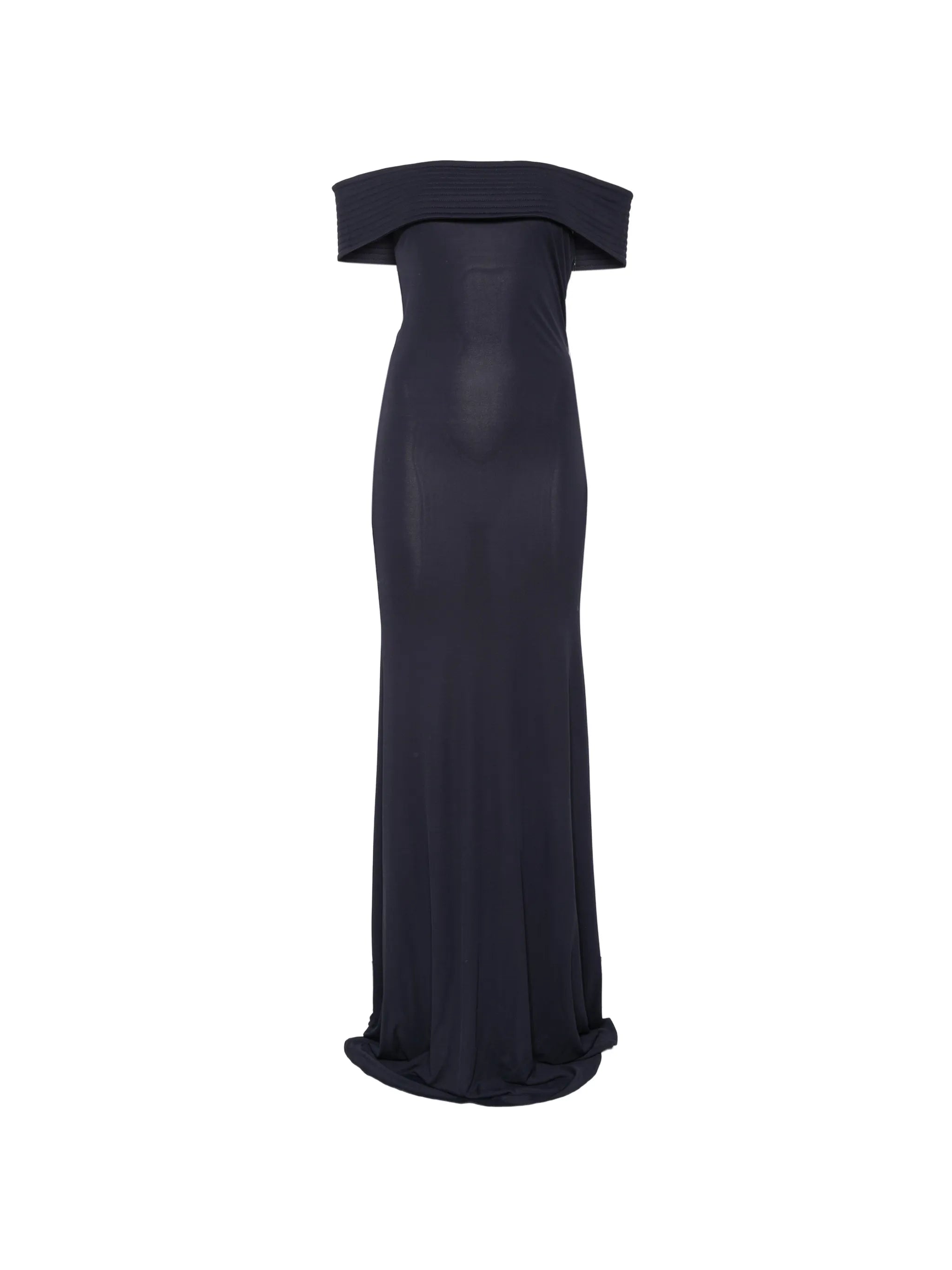 off-the-shoulder maxi dress