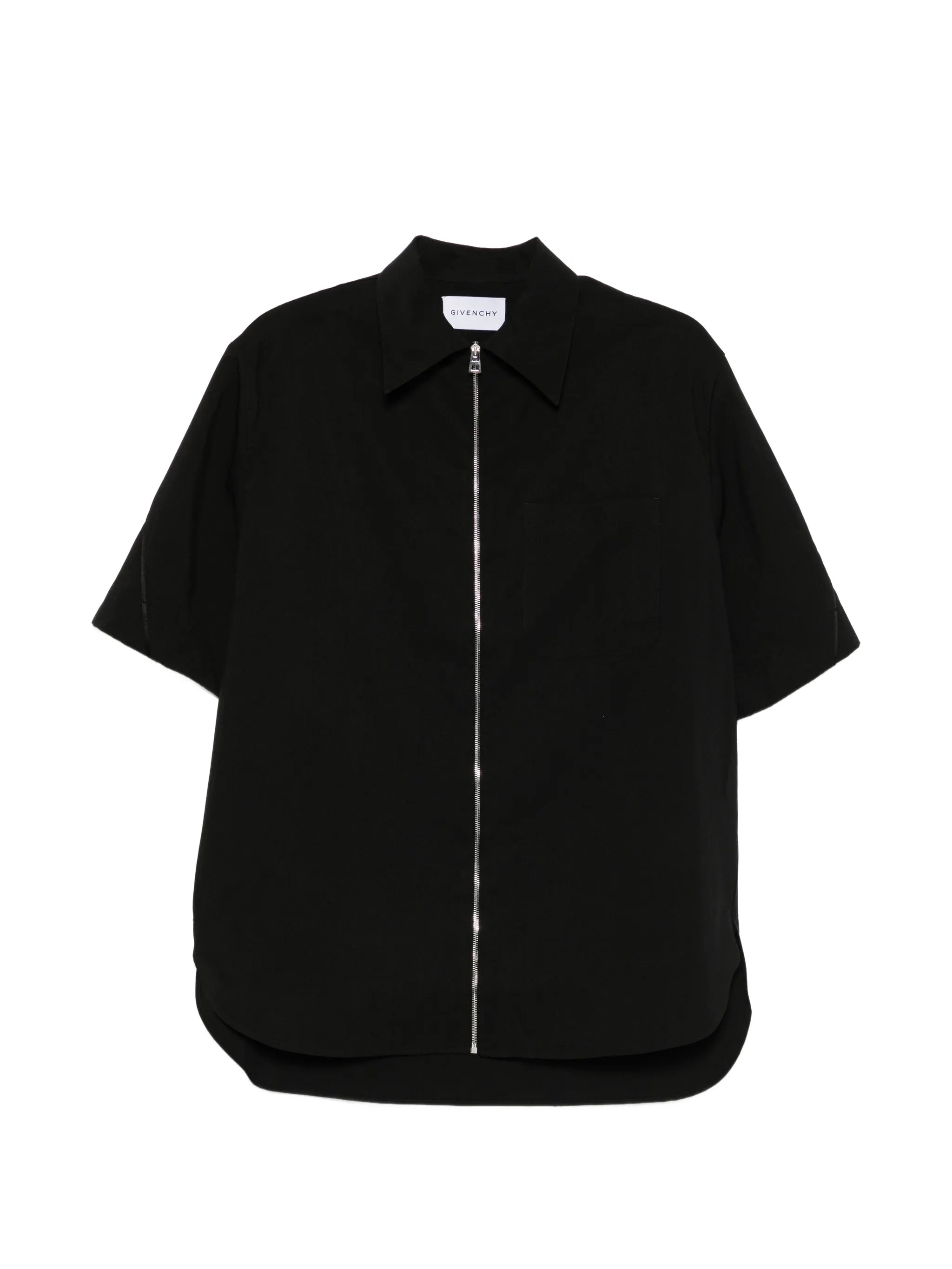 couture seam zipped shirt