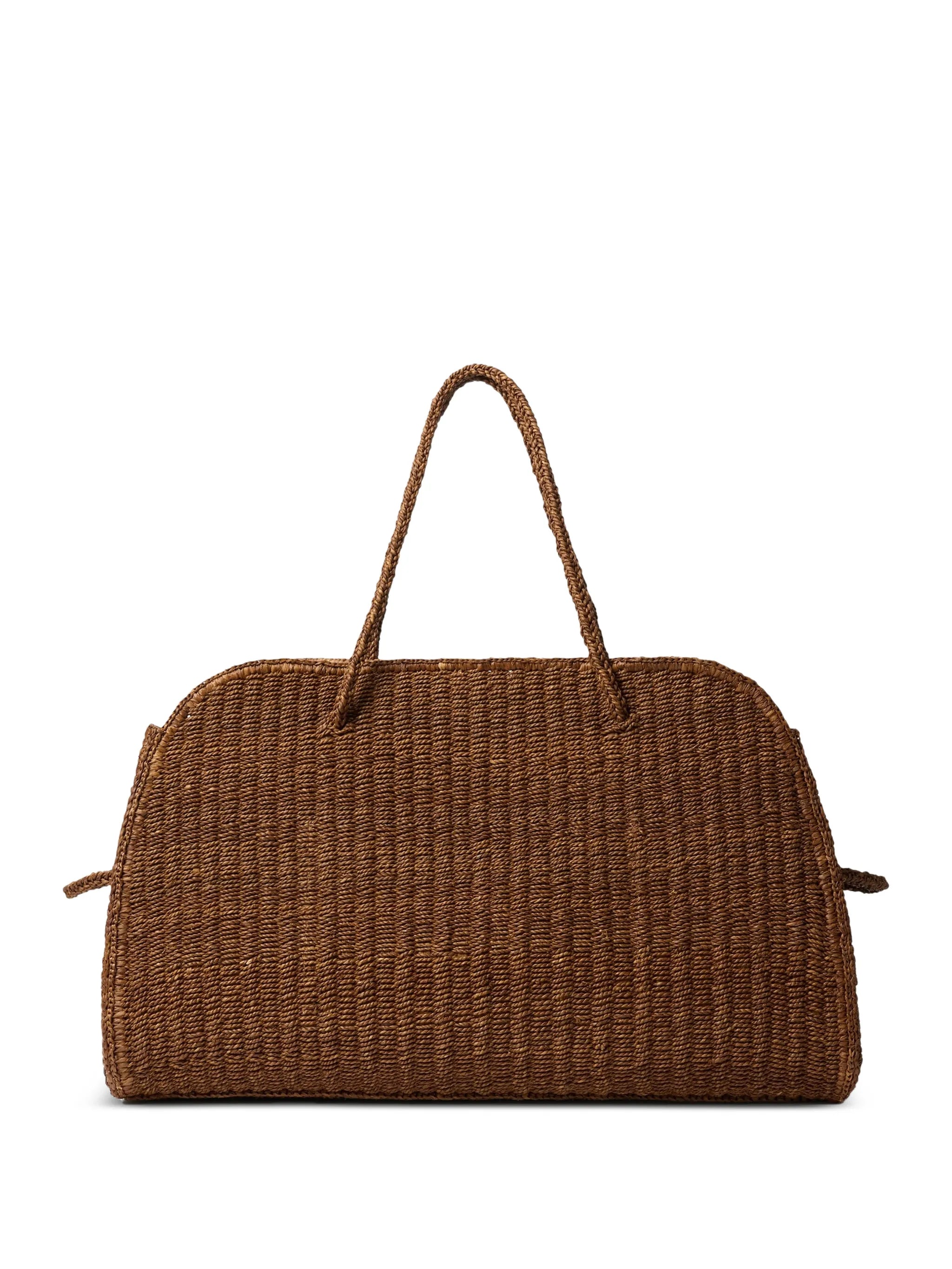 The large raffia Turismo tote bag