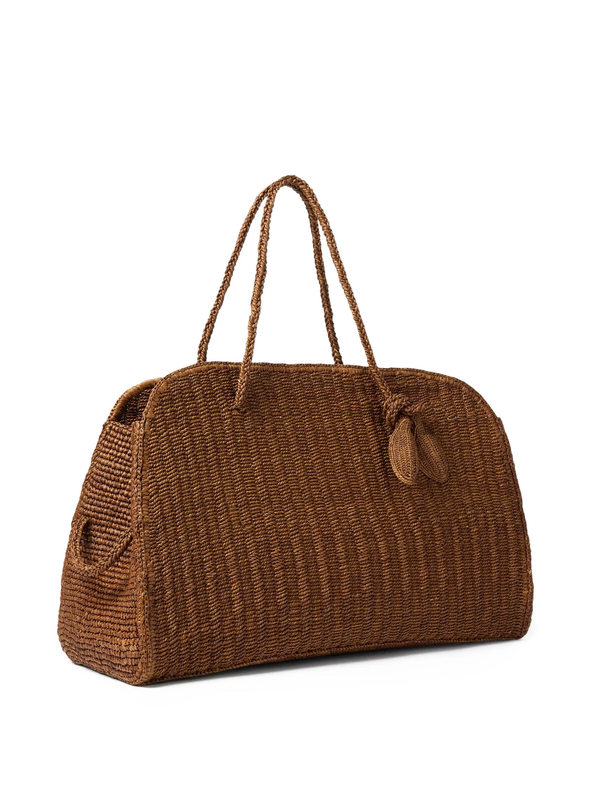 The large raffia Turismo tote bag