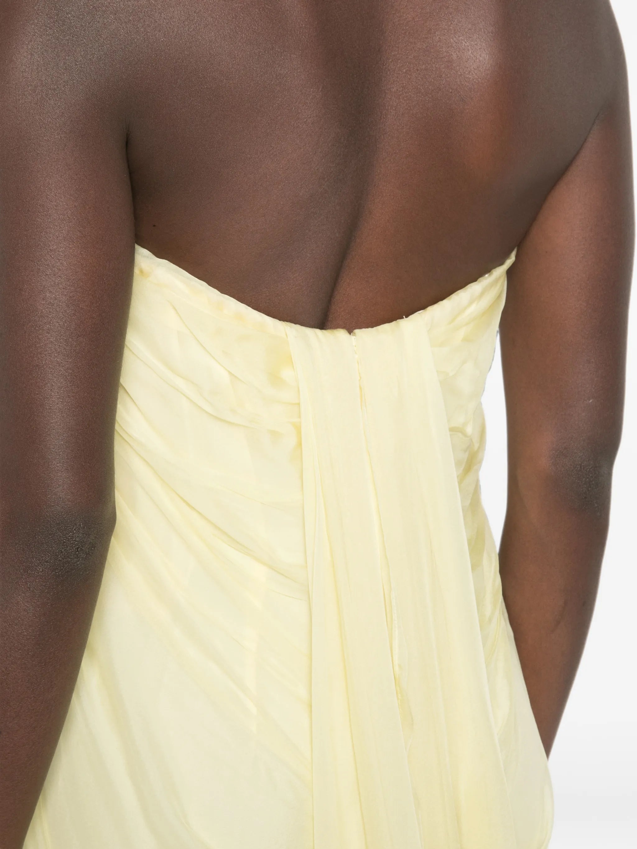 yellow maxi dress