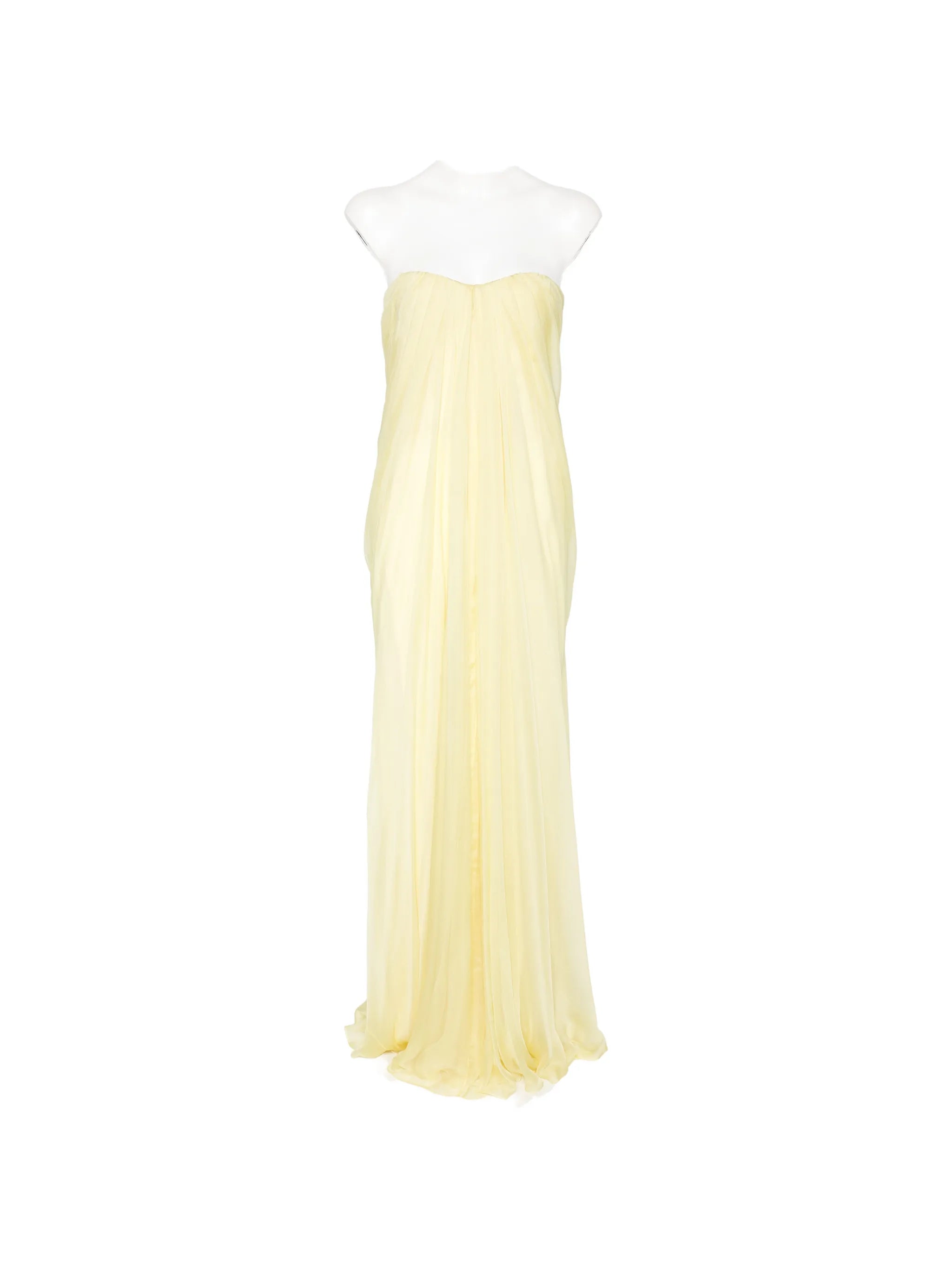 yellow maxi dress