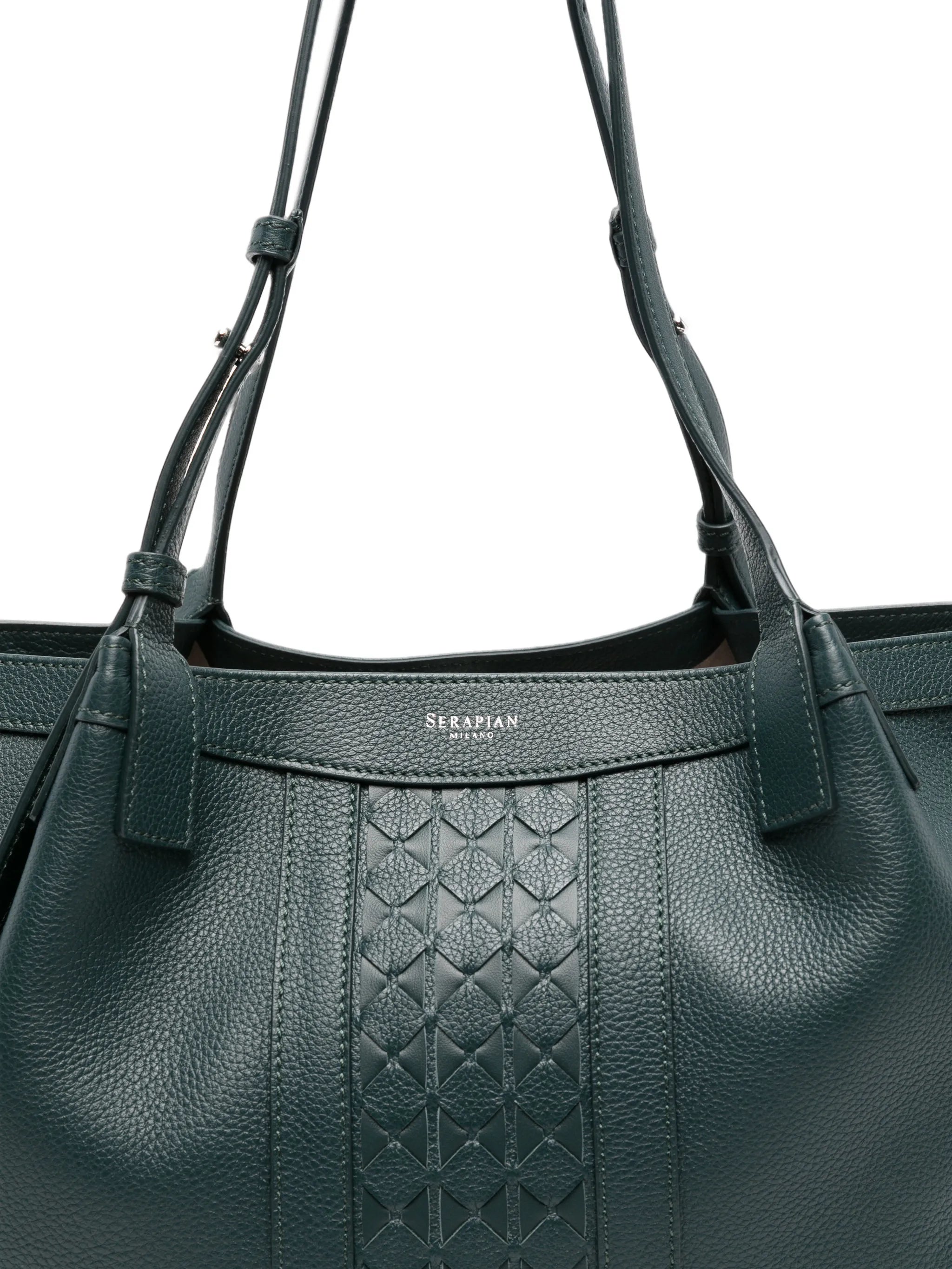small Secret tote bag in cachemire leather and Mosaico