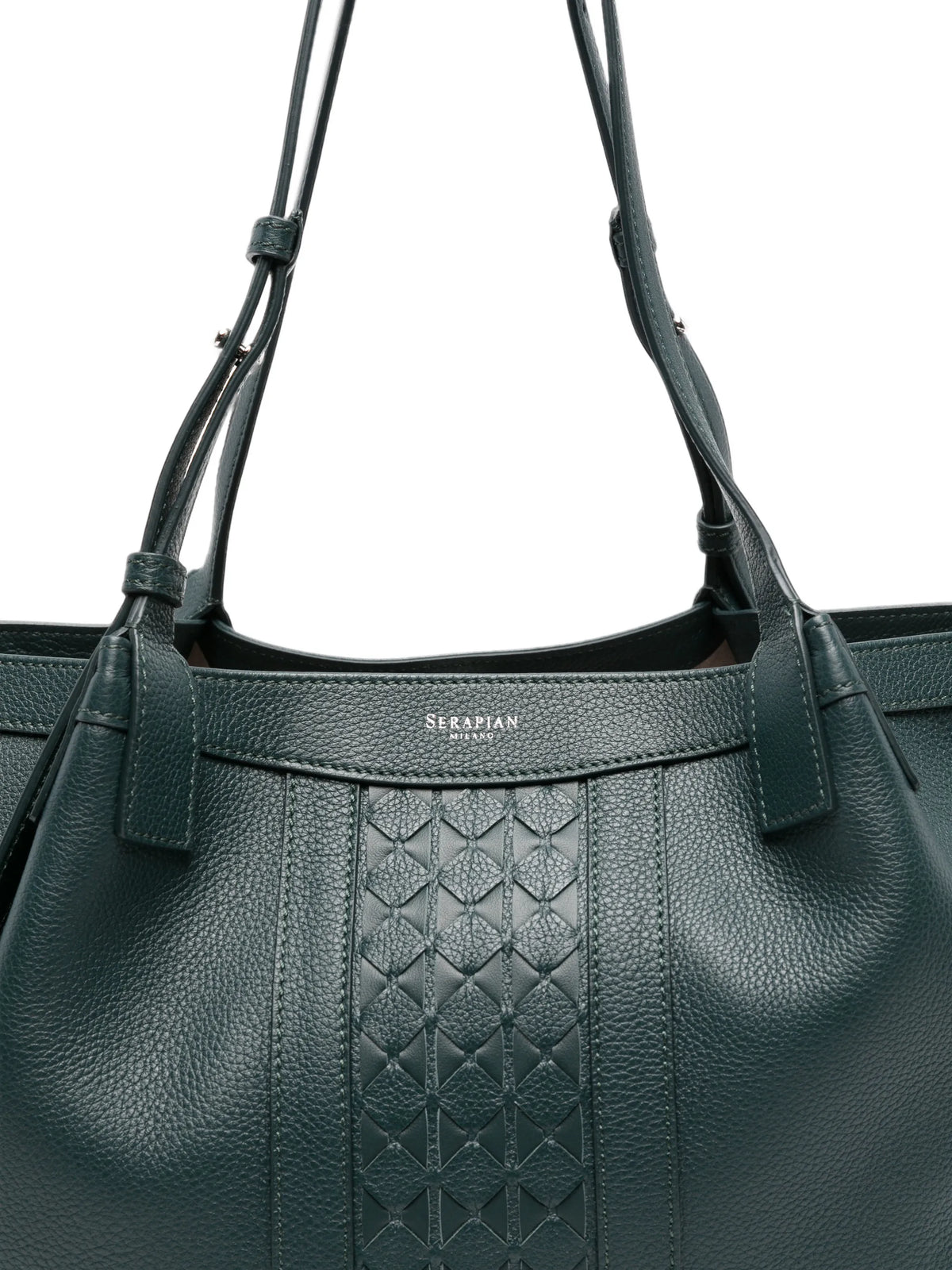 small Secret tote bag in cachemire leather and Mosaico