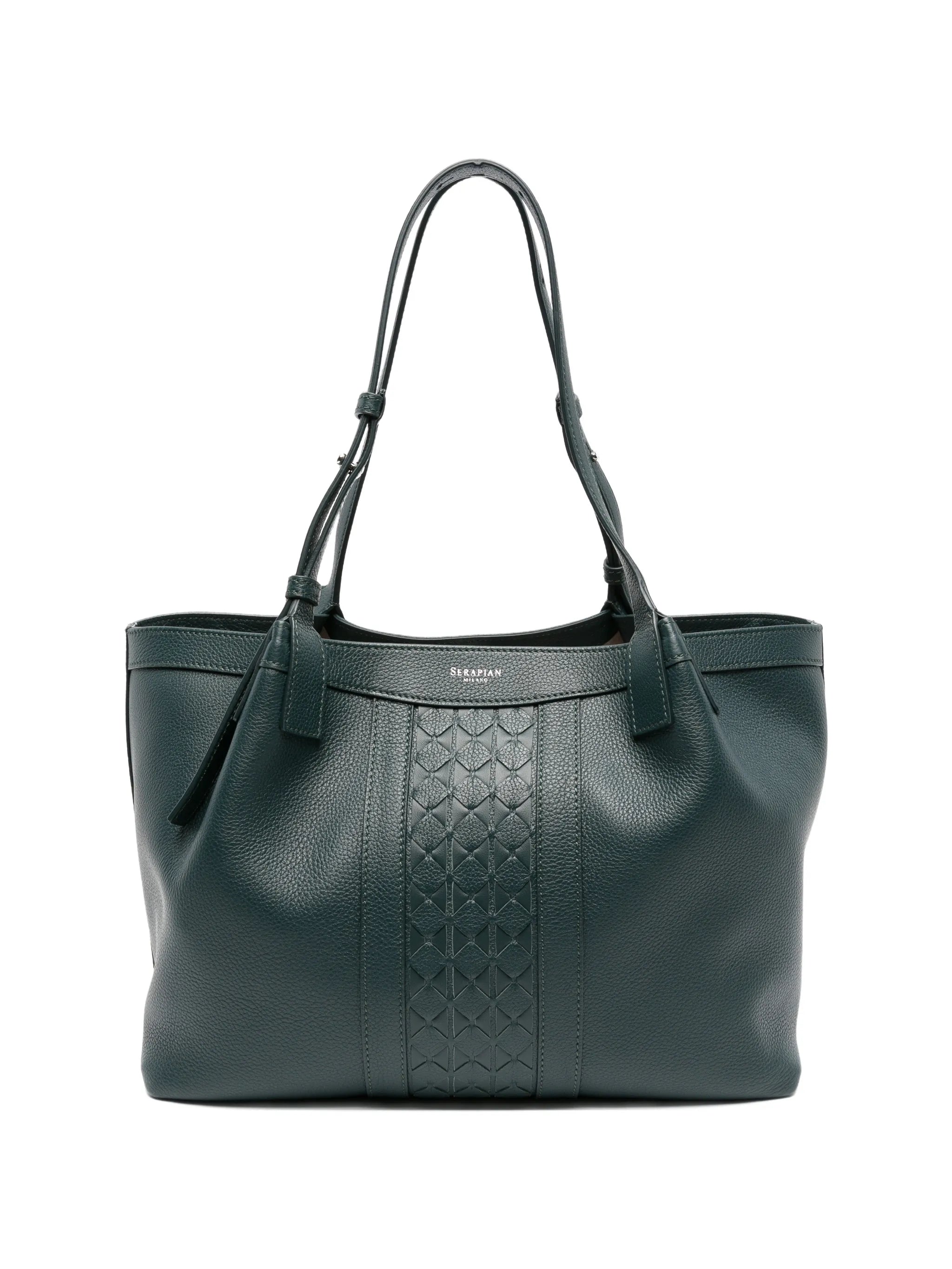 small Secret tote bag in cachemire leather and Mosaico