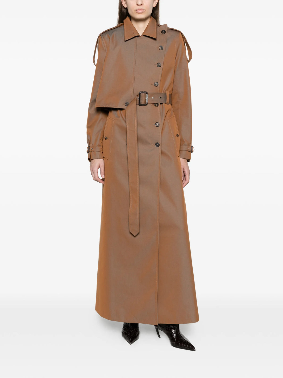belted trench coat