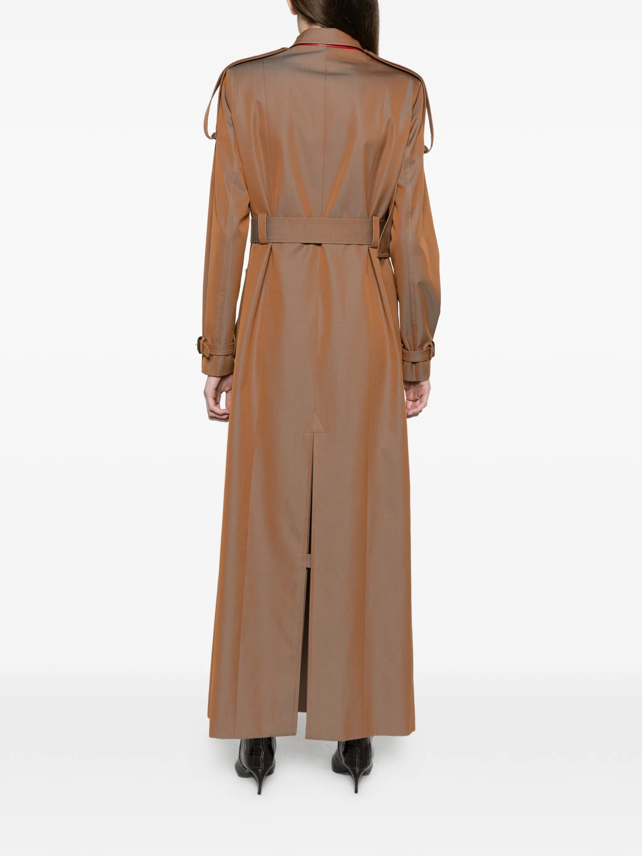 belted trench coat