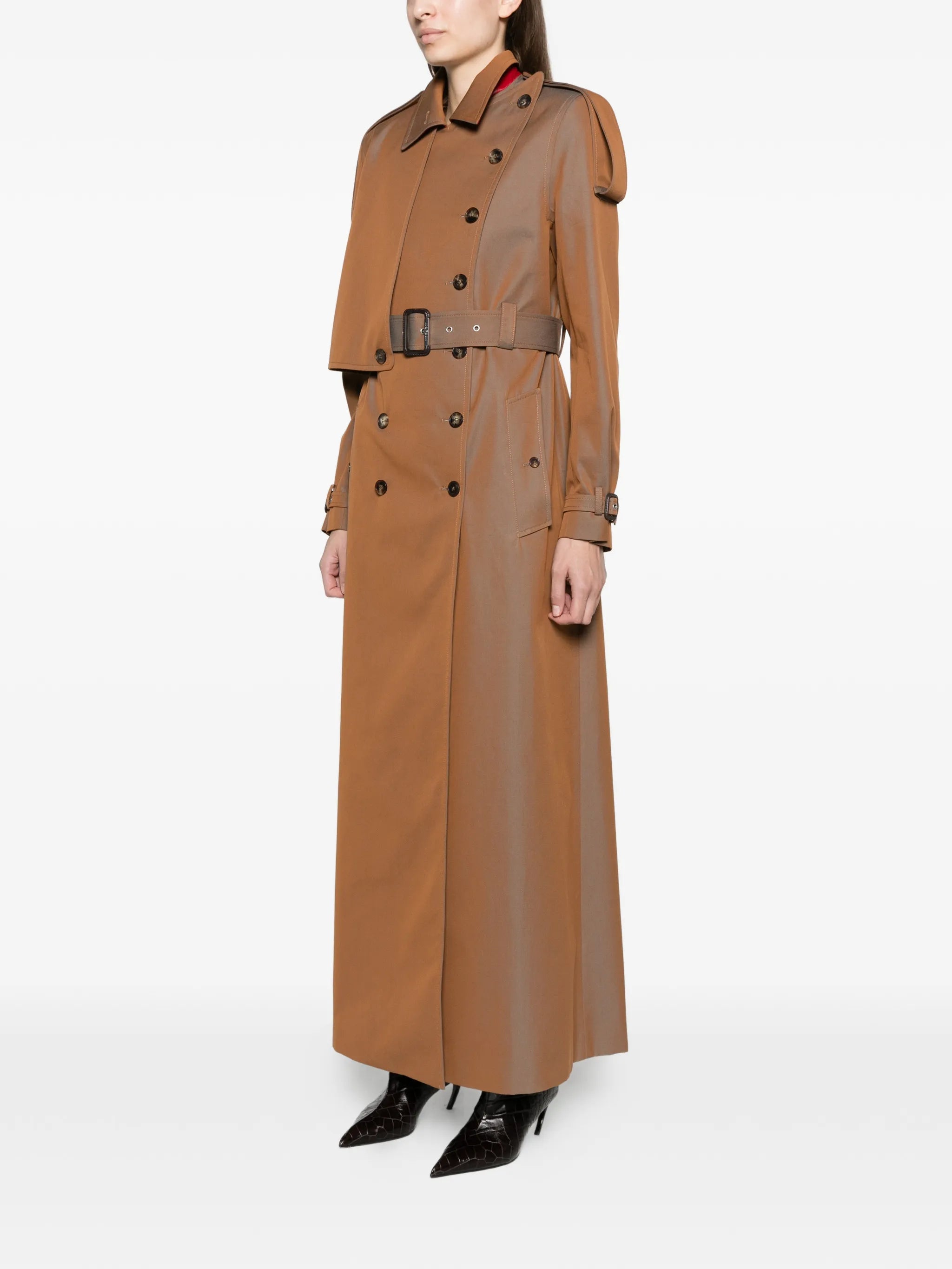 belted trench coat