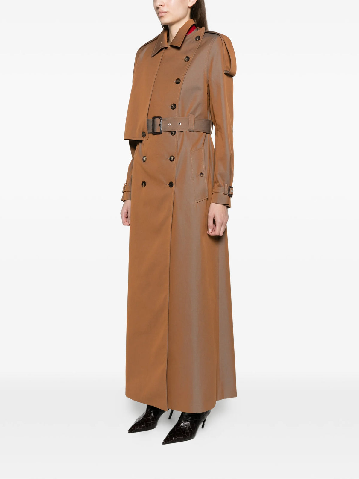 belted trench coat