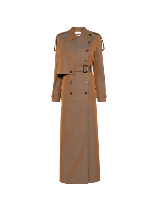 belted trench coat