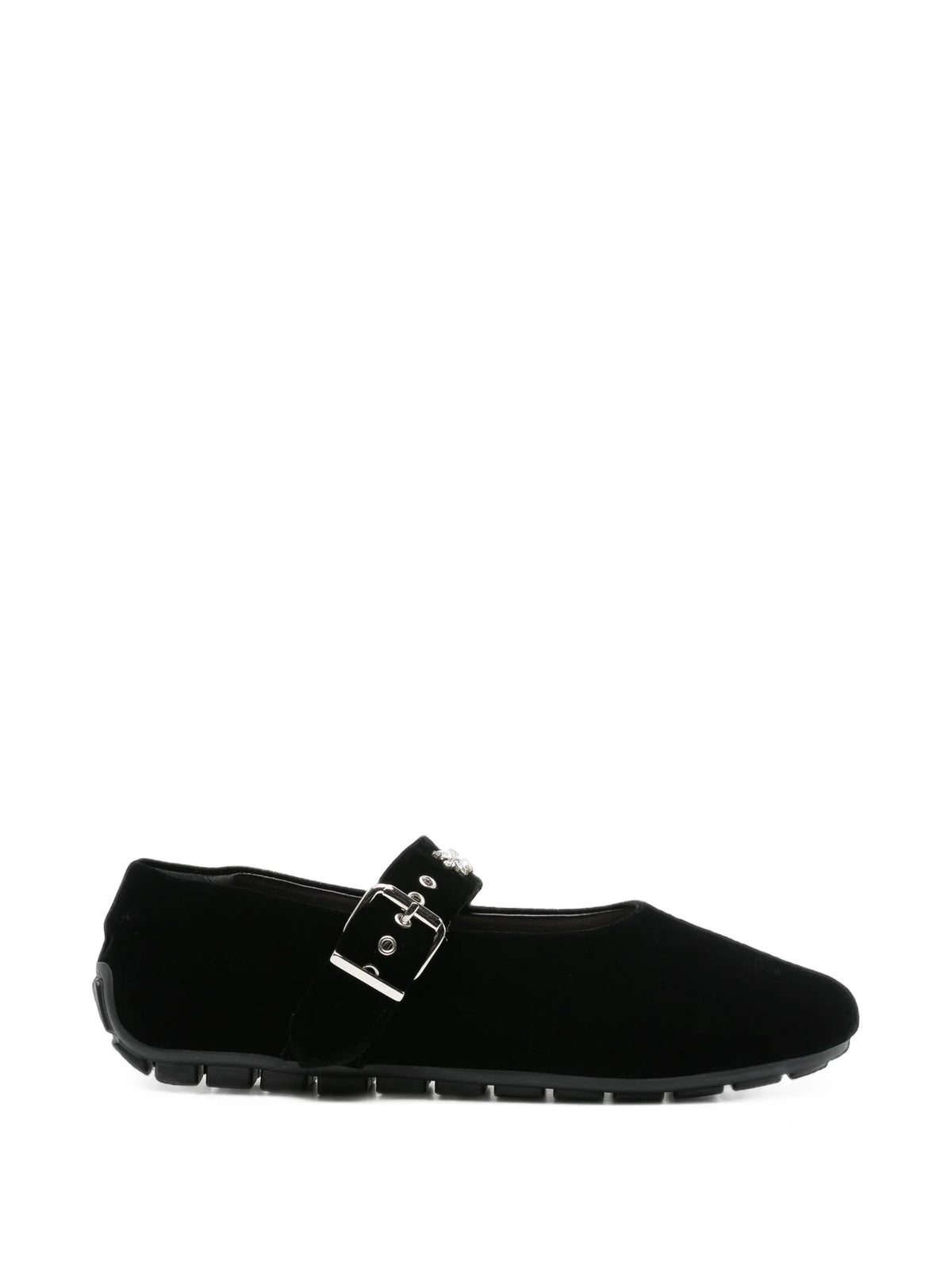 embellished-strap ballet flats