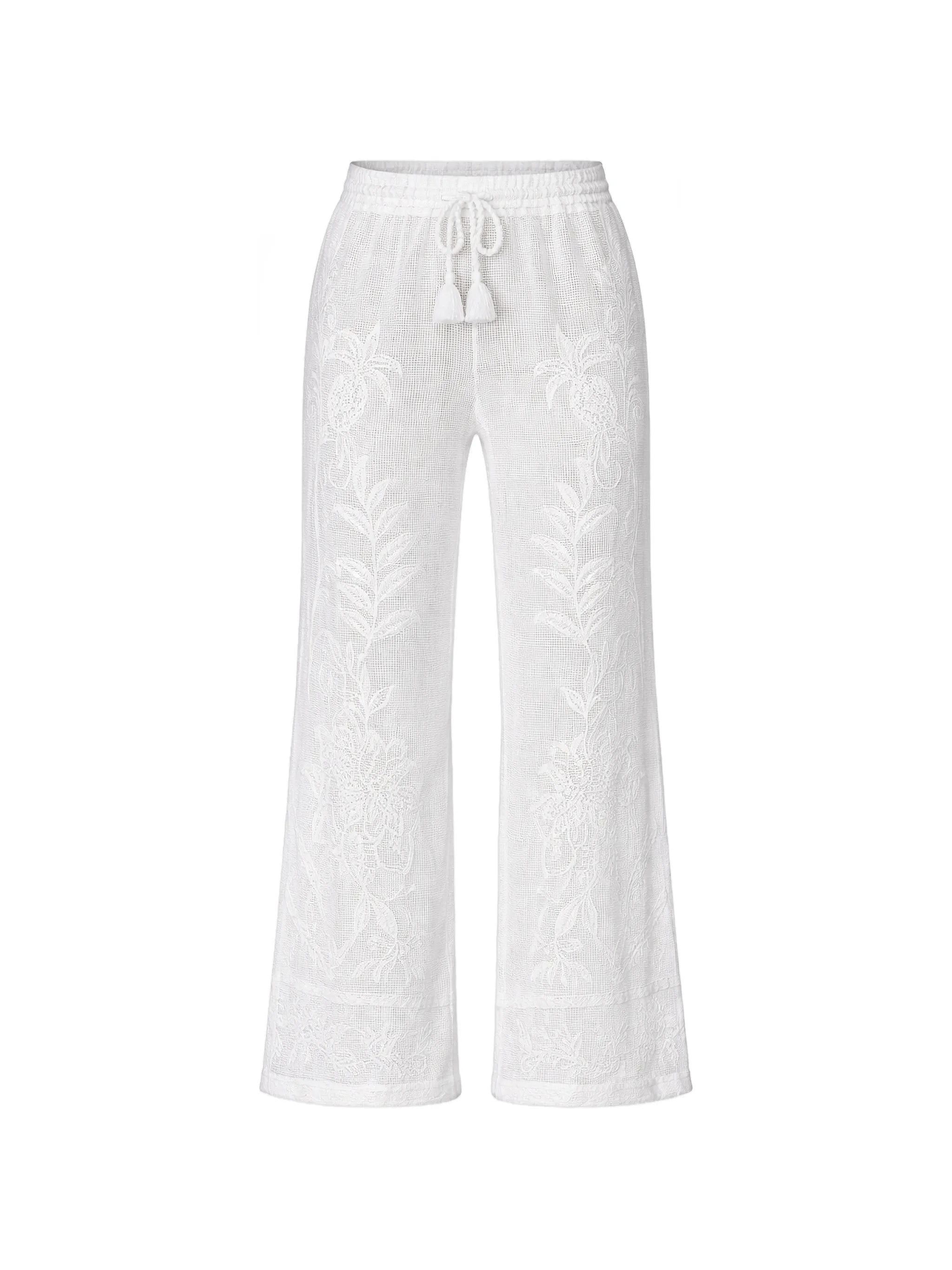 floral trousers