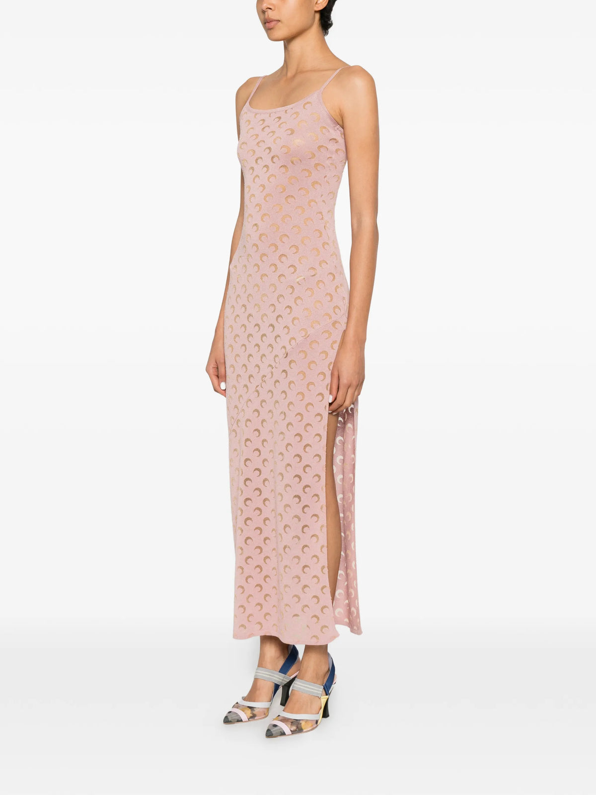 Crescent Moon midi dress