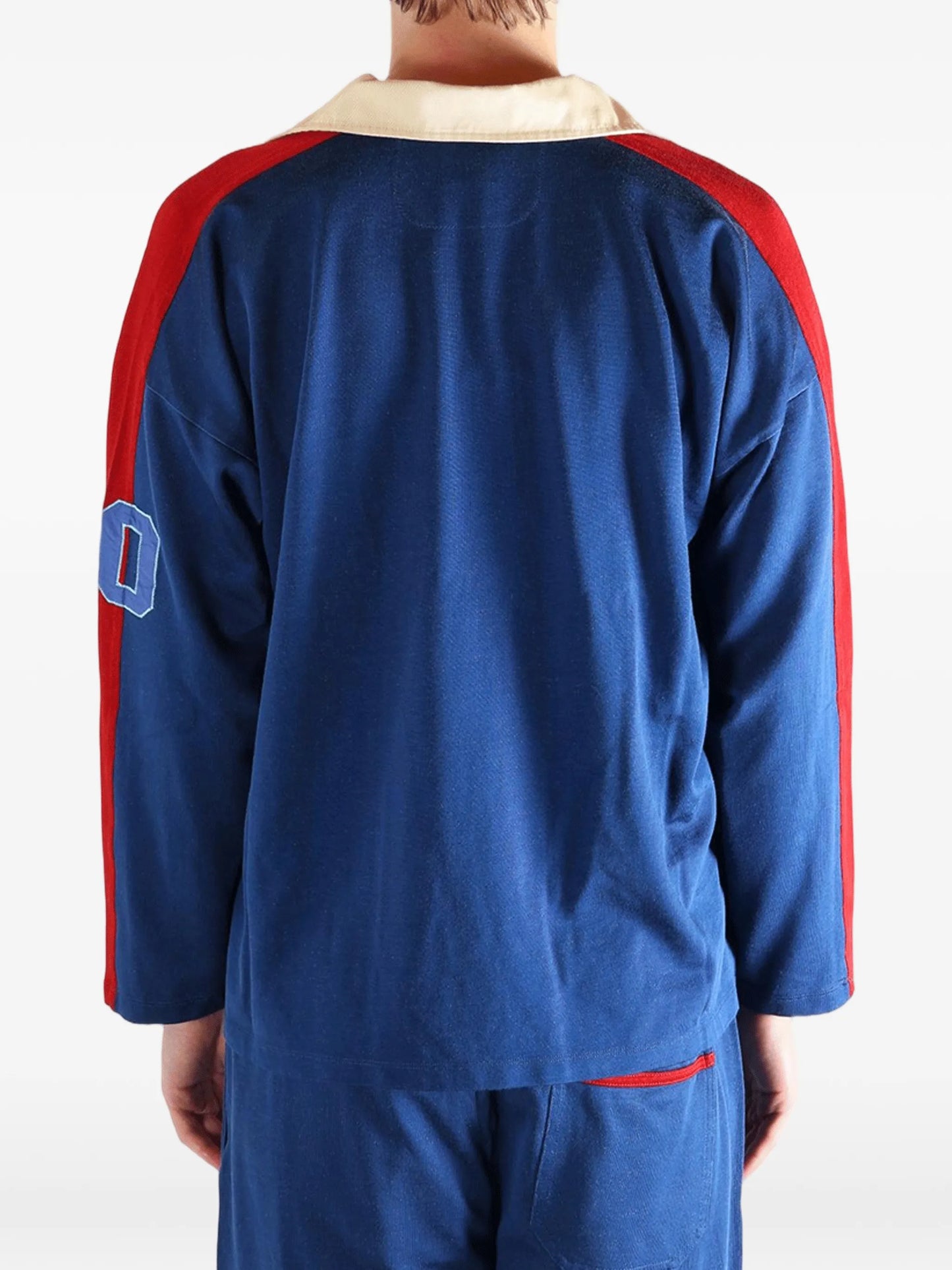Lakewood logo-patch panelled shirt