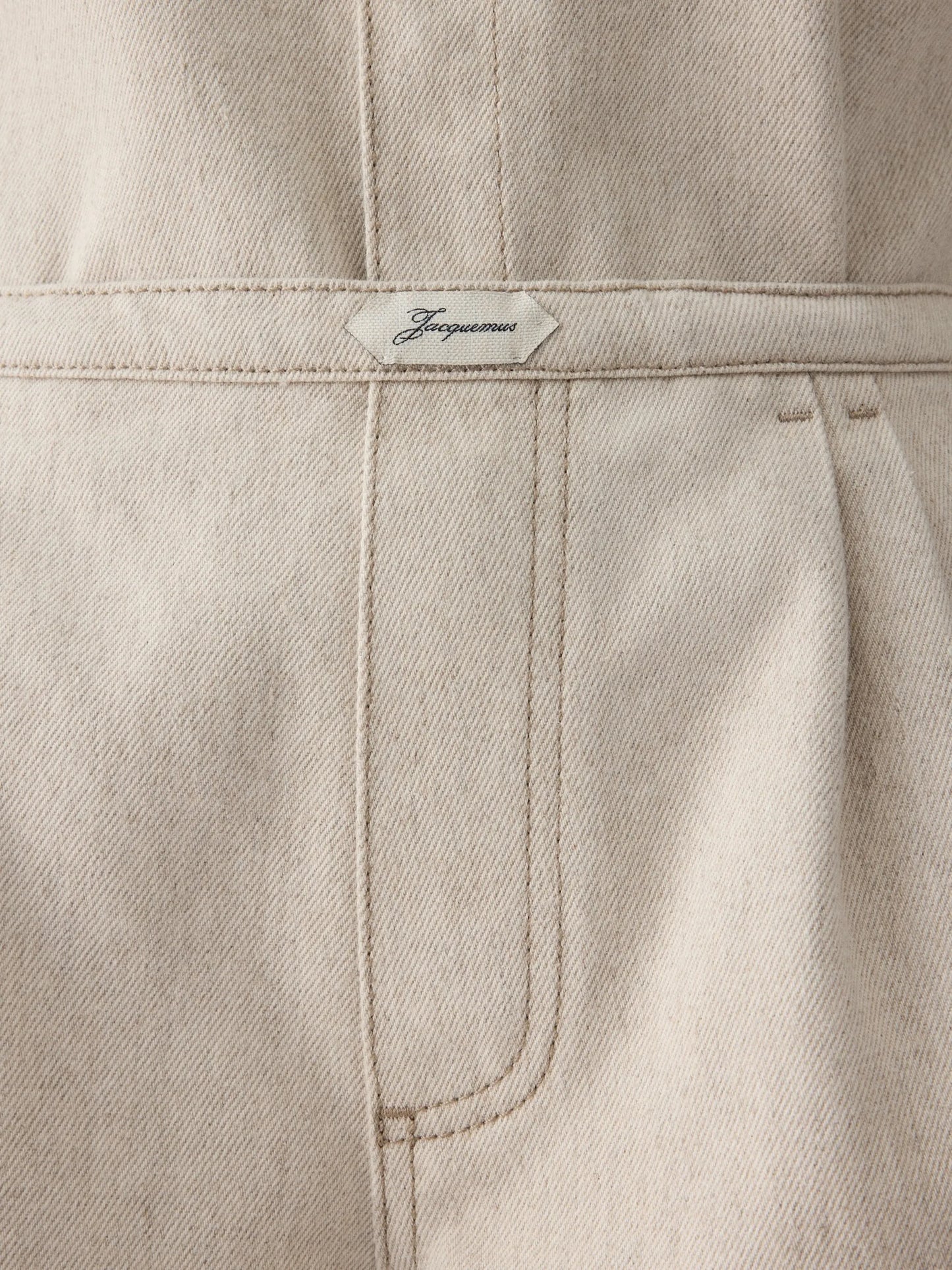 Le Short De-Nimes Amelo pleated shorts