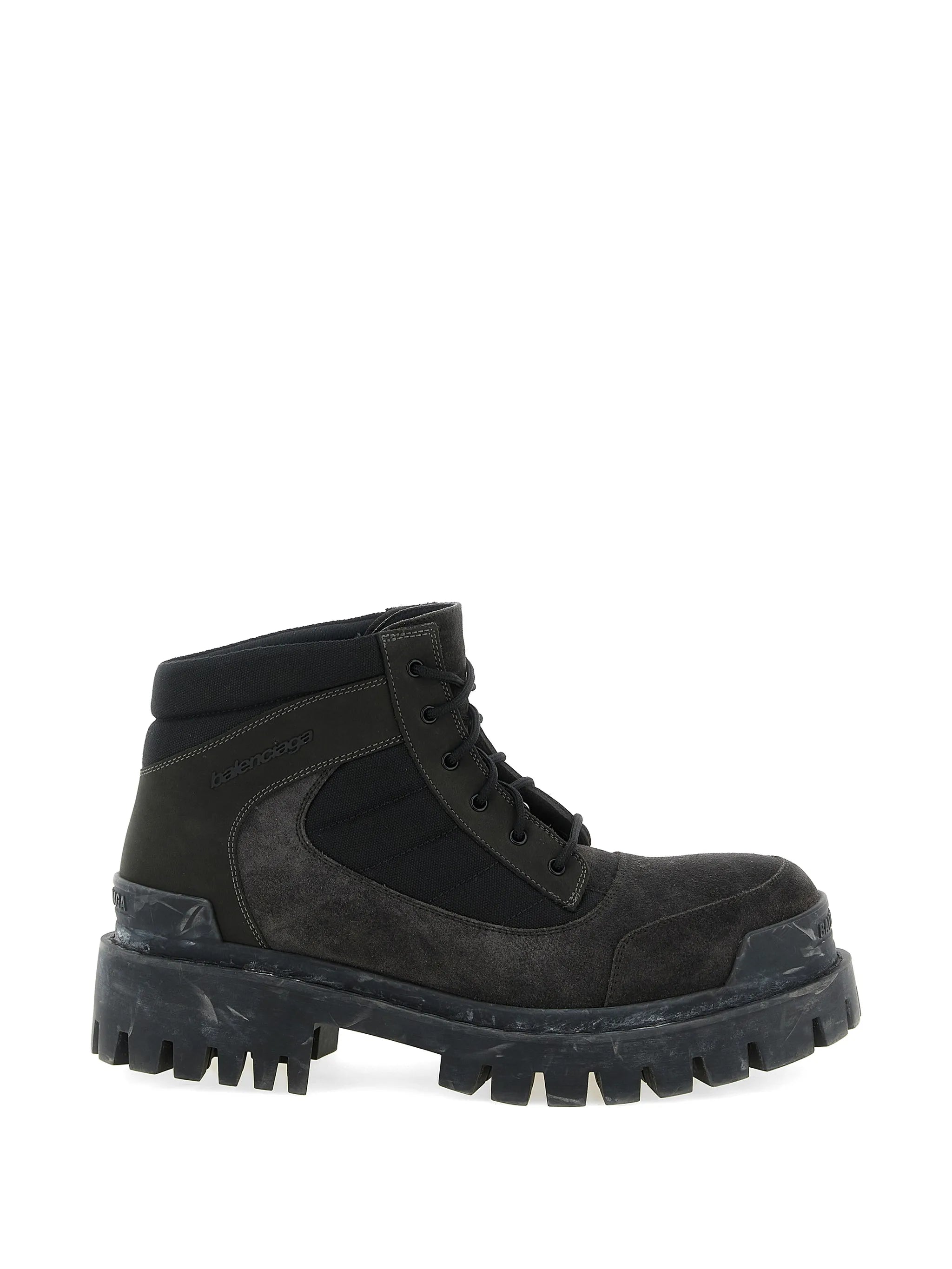 lace-up combat boots