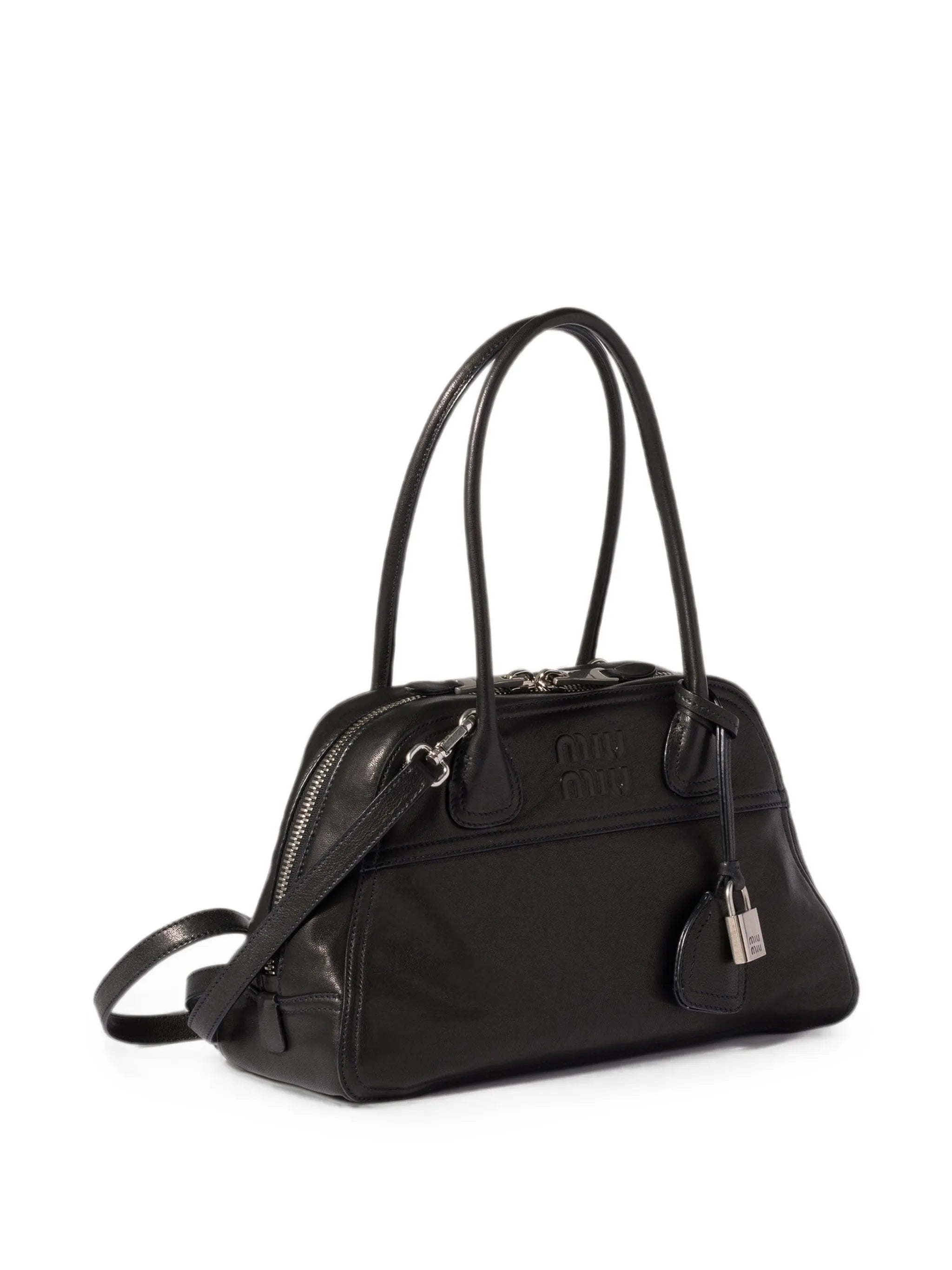 Vivant logo-embossed tote bag