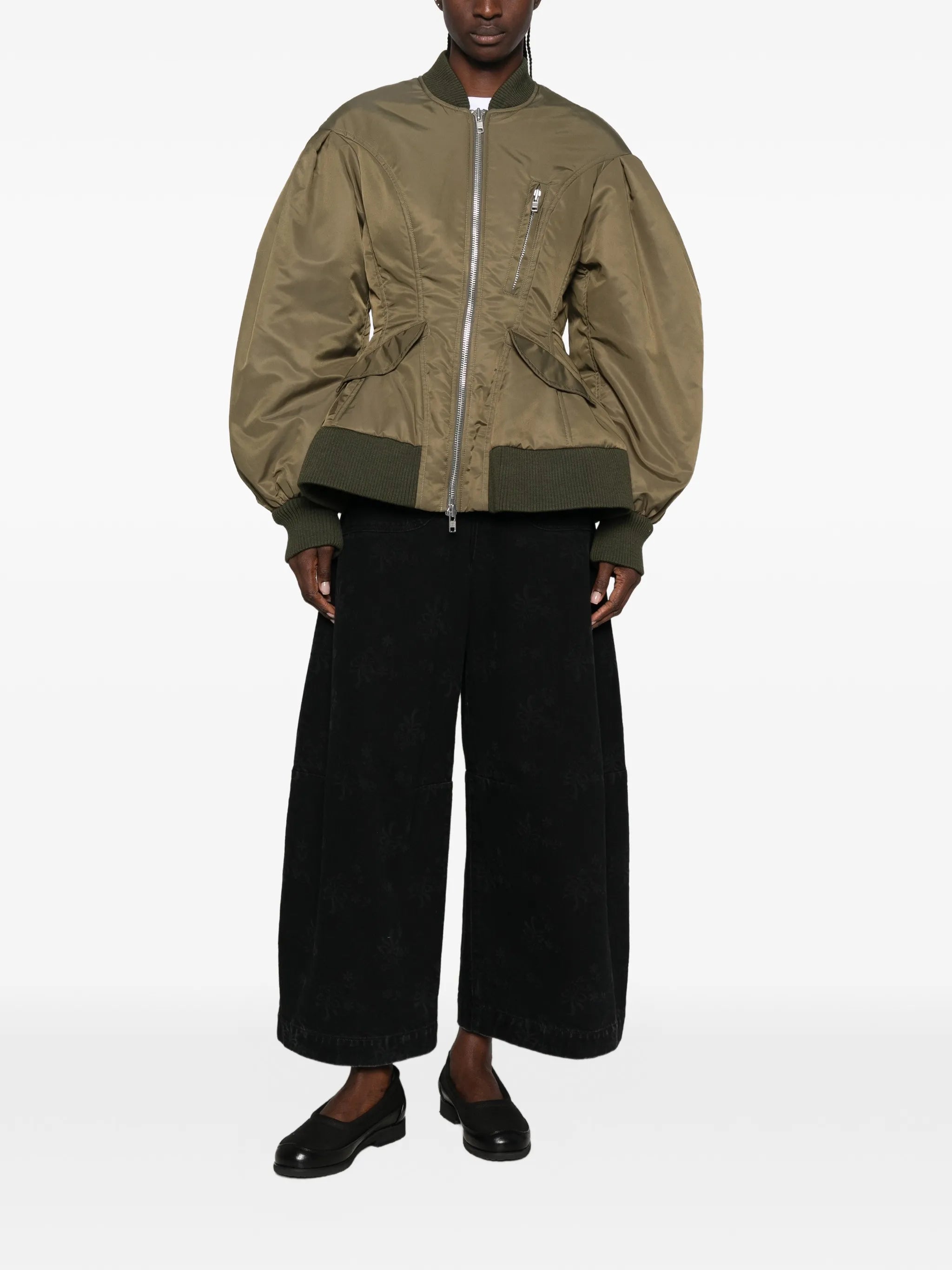 padded bomber jacket