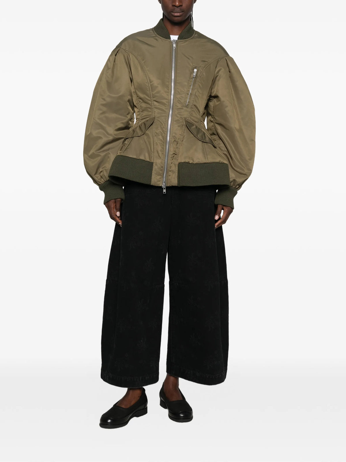 padded bomber jacket