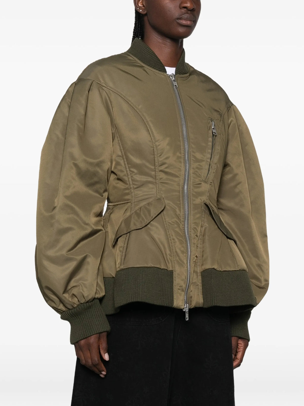 padded bomber jacket