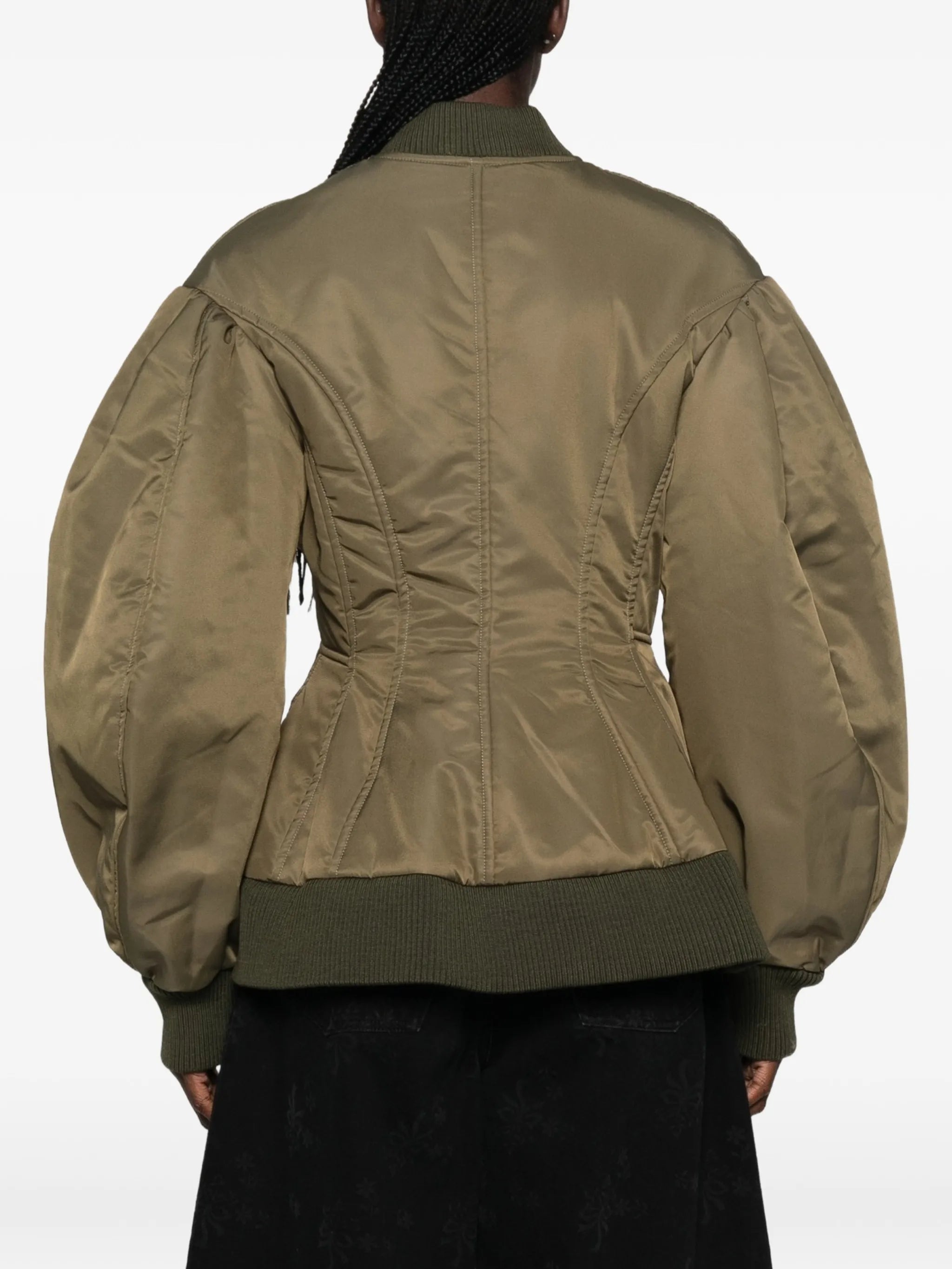 padded bomber jacket