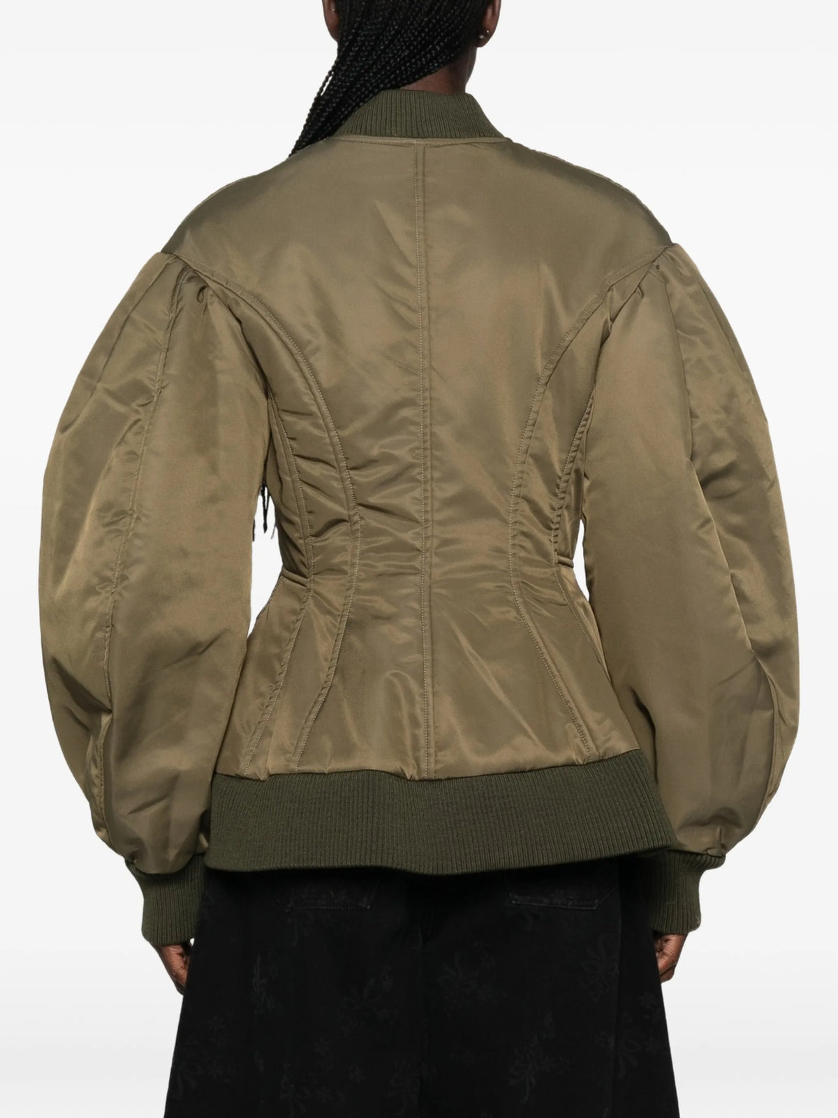 padded bomber jacket