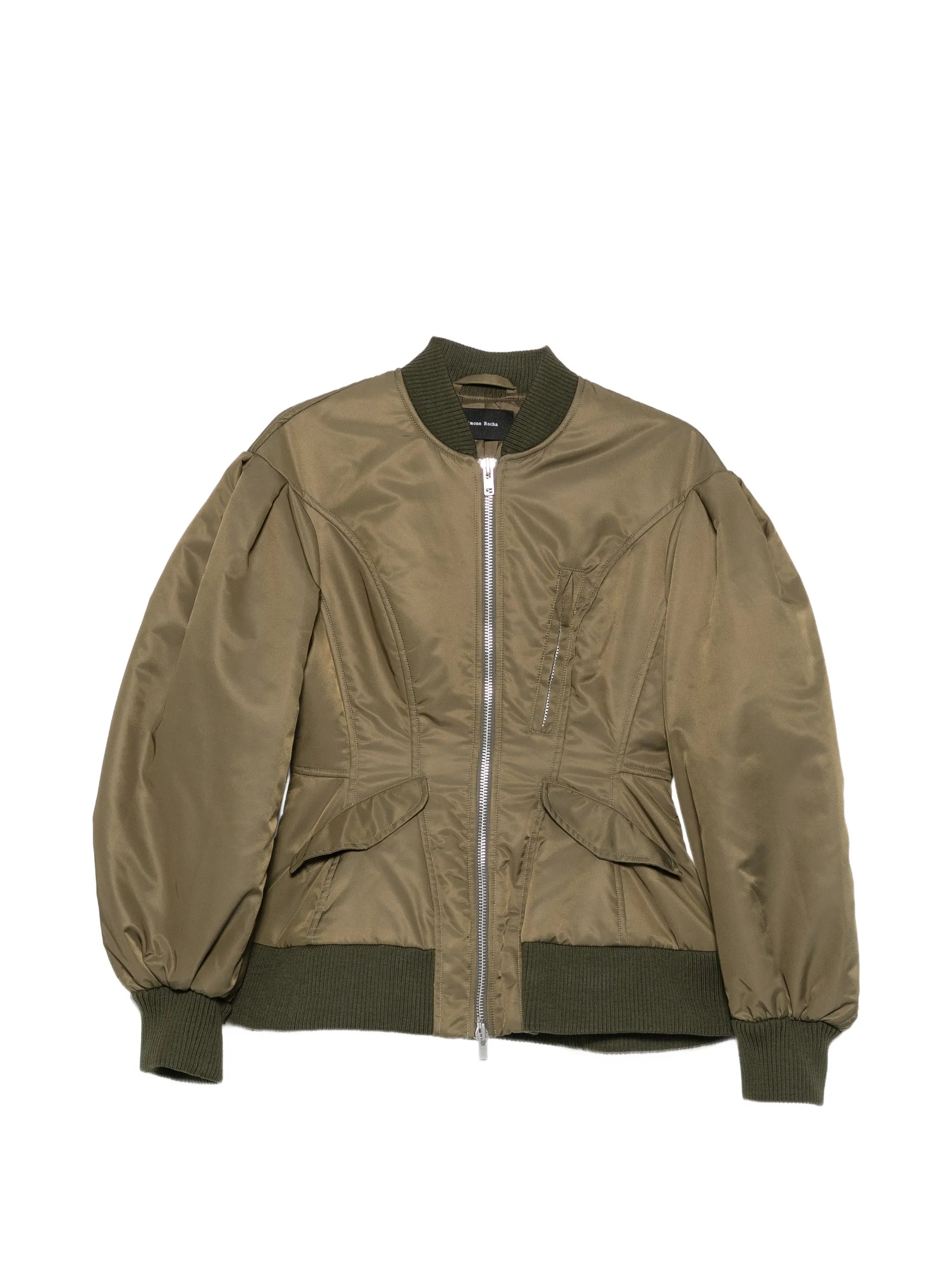 padded bomber jacket