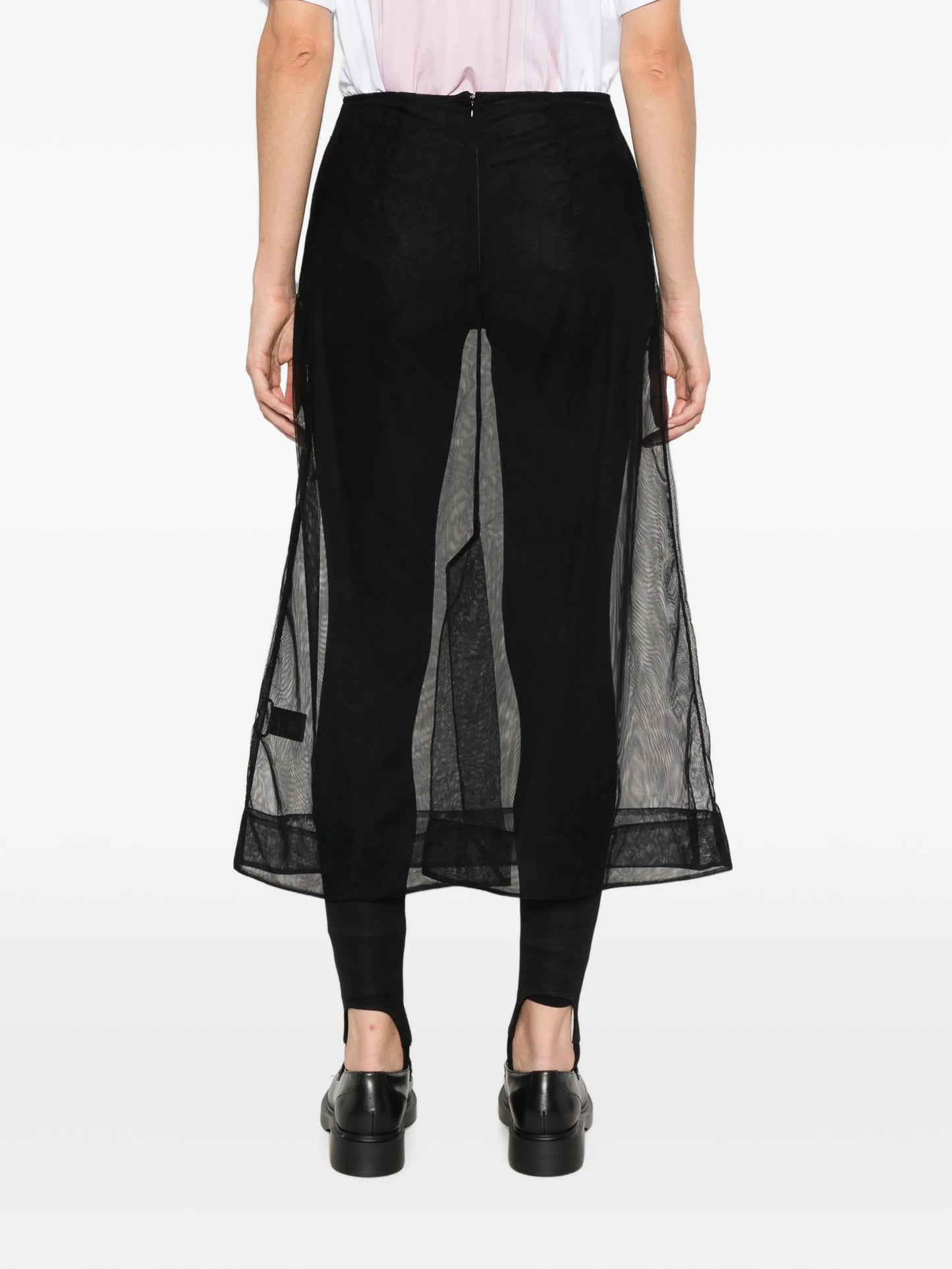 ribbon rosette ripple skirt