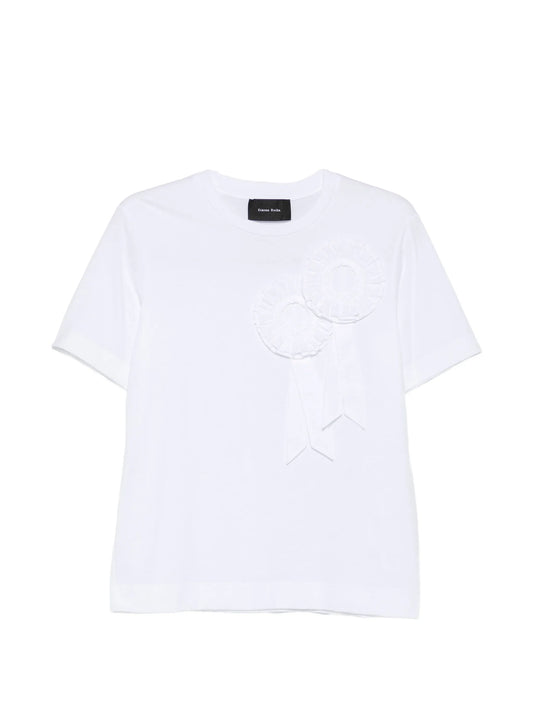 Ribbon Rosette Boy short-sleeve T-shirt
