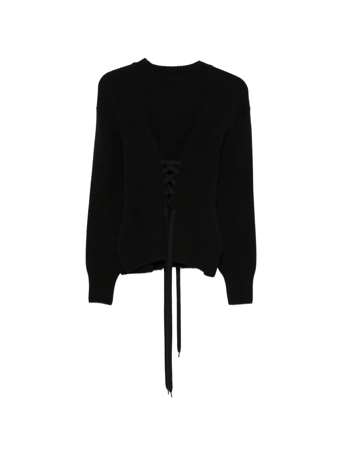 sculpted corset sweater