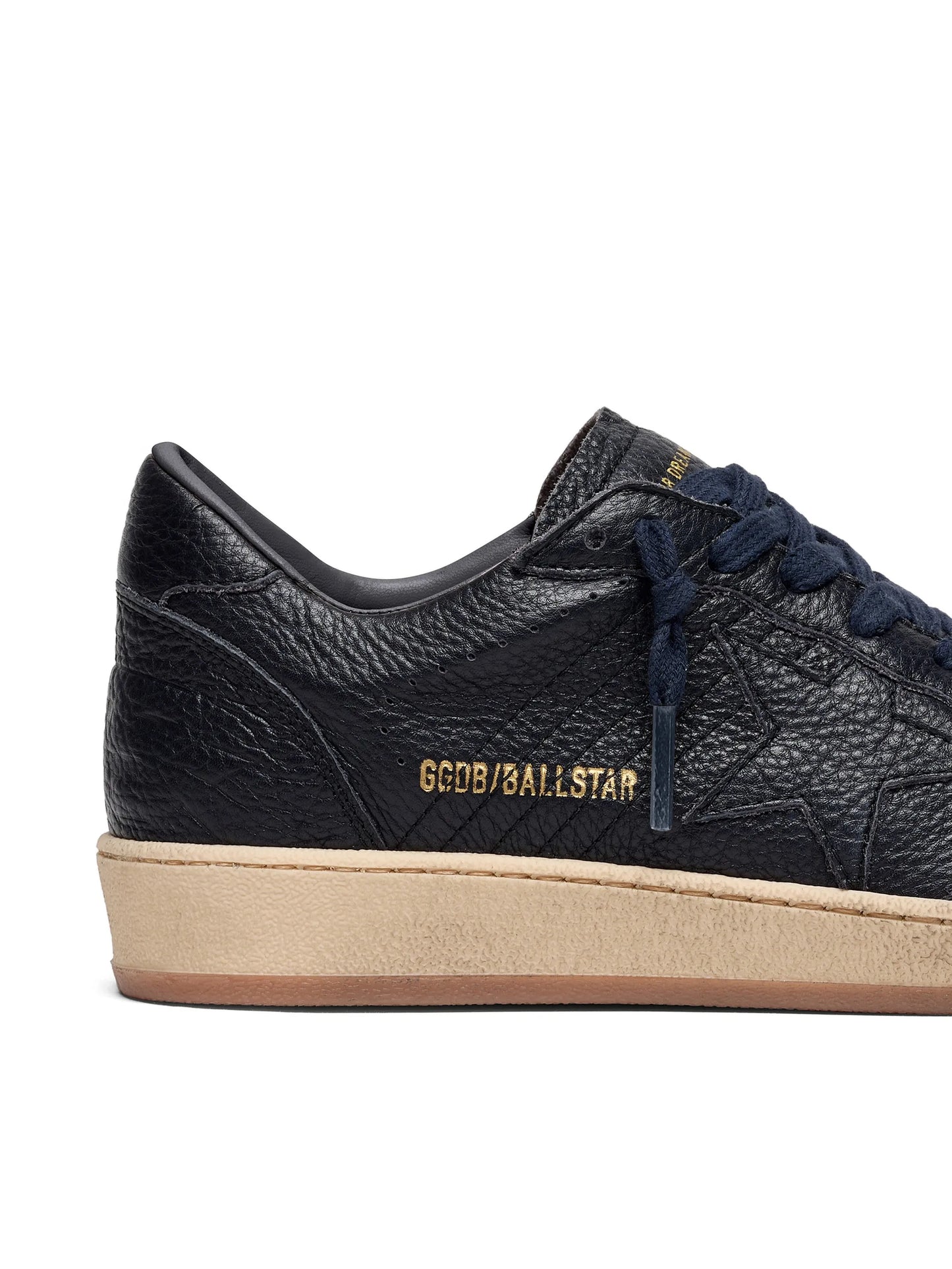 Ballstar leather upper star toe spur and heel sneakers