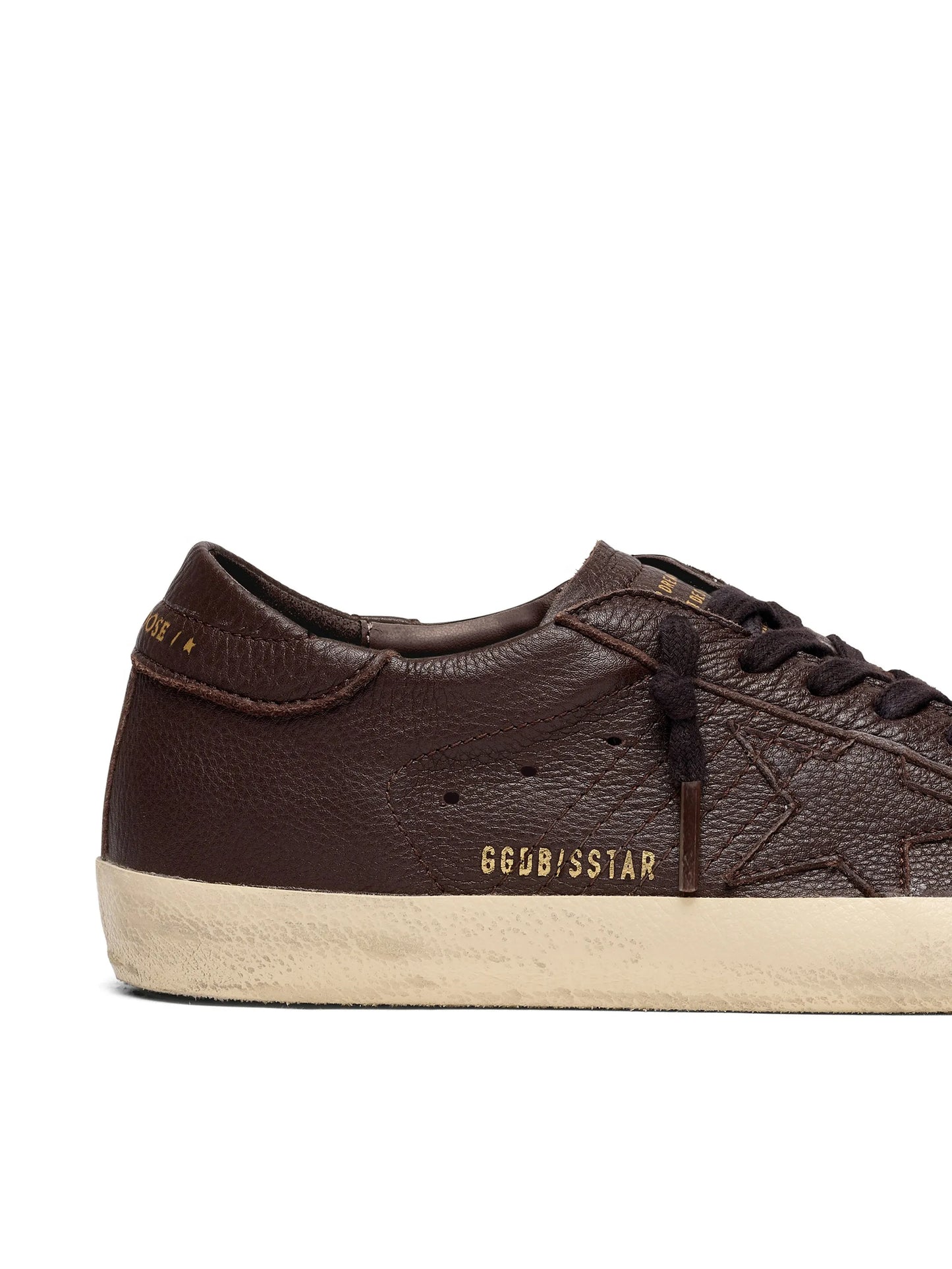 Super Star leather upper star and heel sneakers