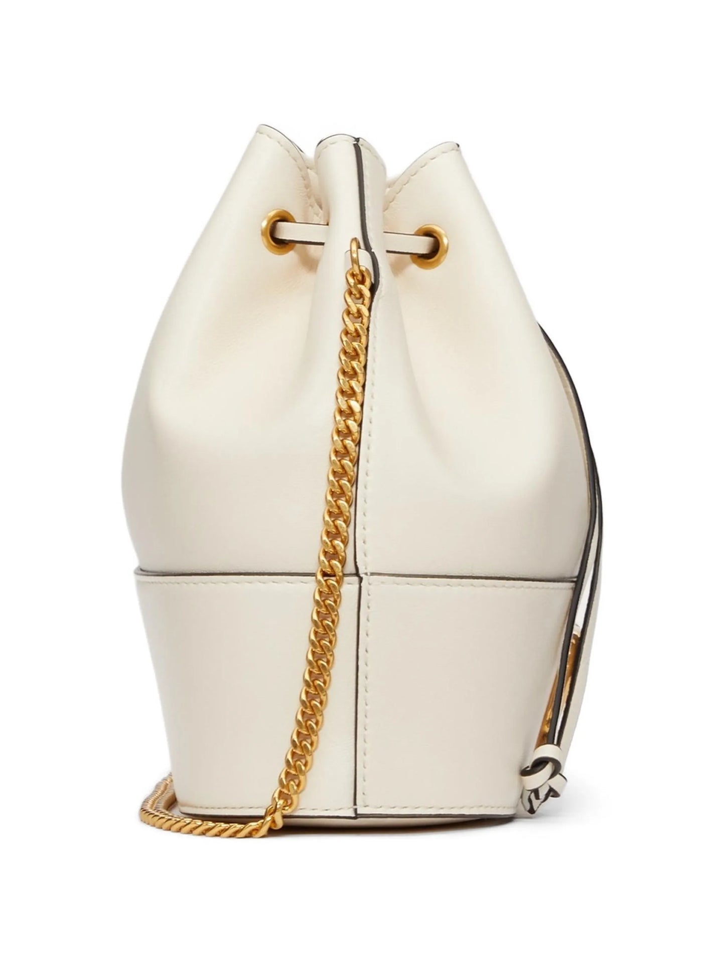 mini VLogo signature bucket bag in nappa leather
