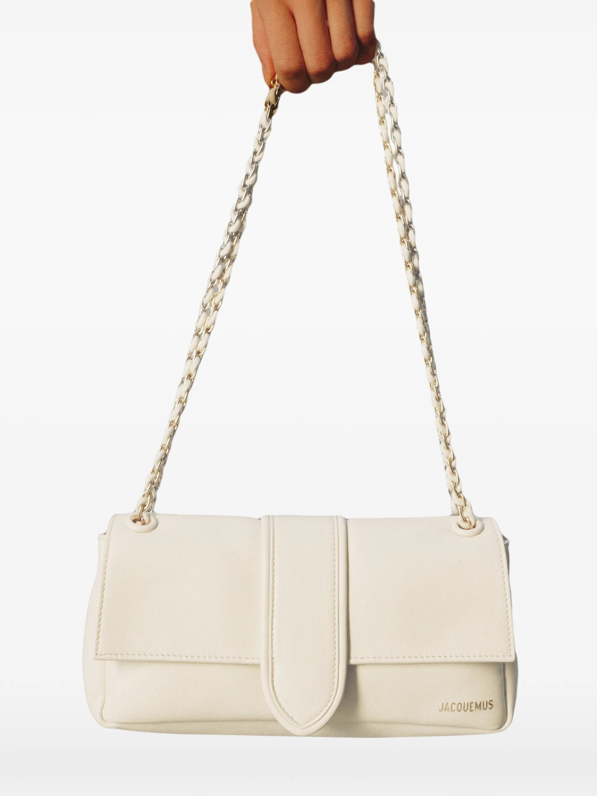 Le Bambino Chaîne leather shoulder bag