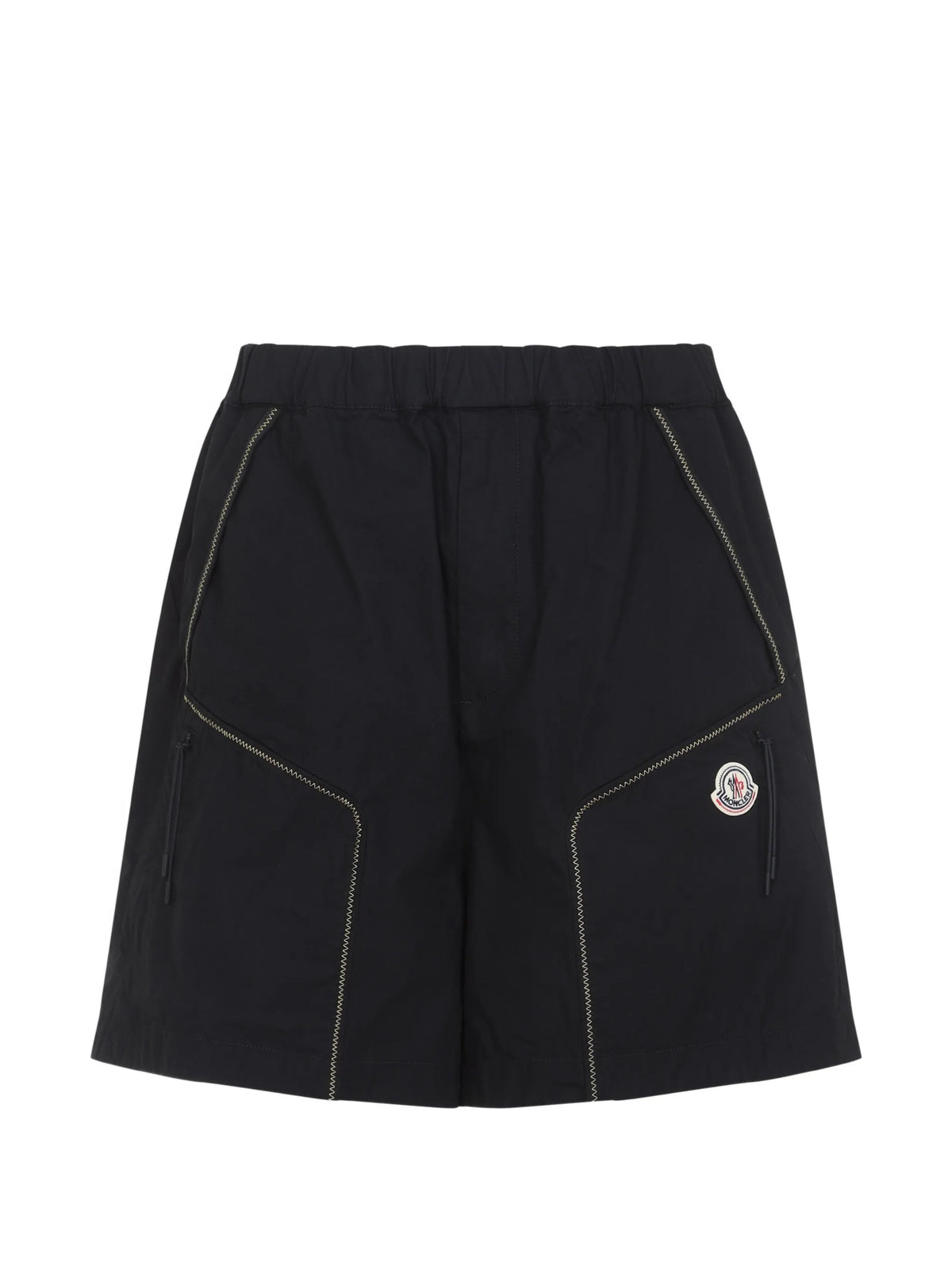 cotton poplin bermuda shorts