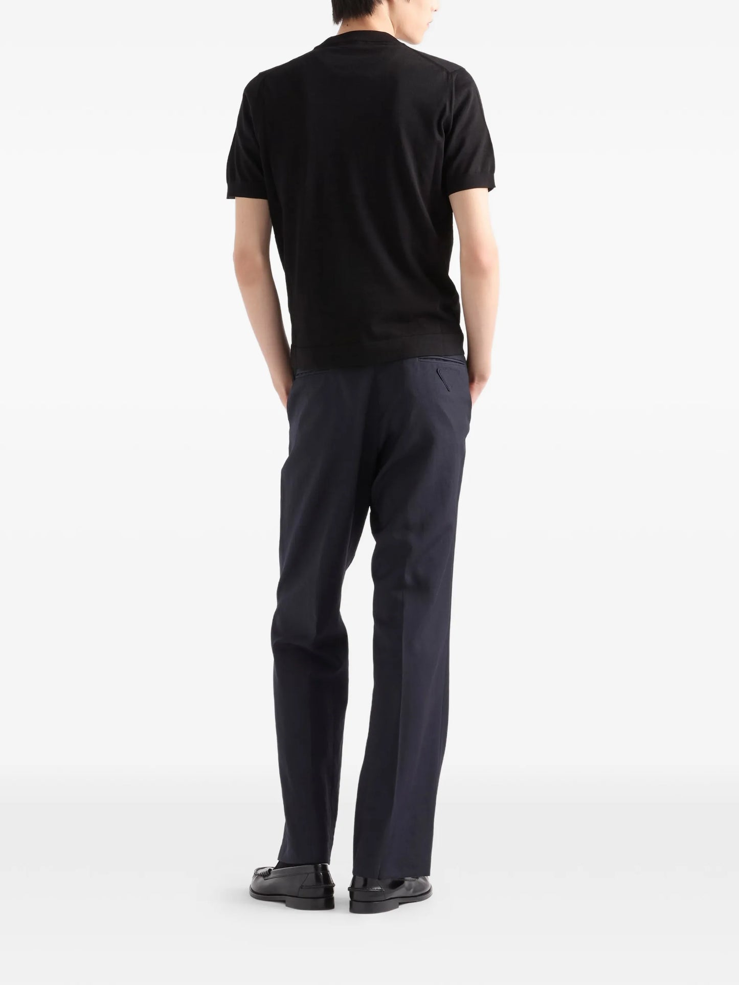 cotton crew-neck sweater