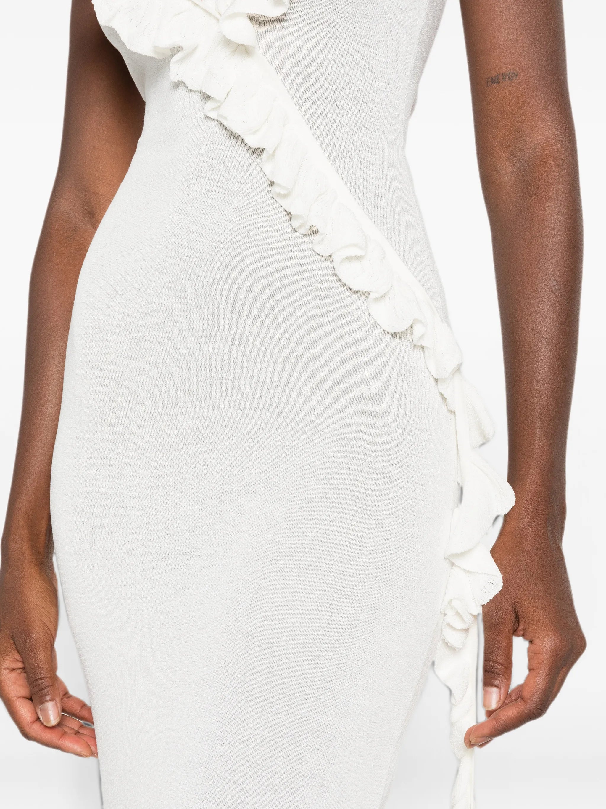 Antonella ruffled maxi dress