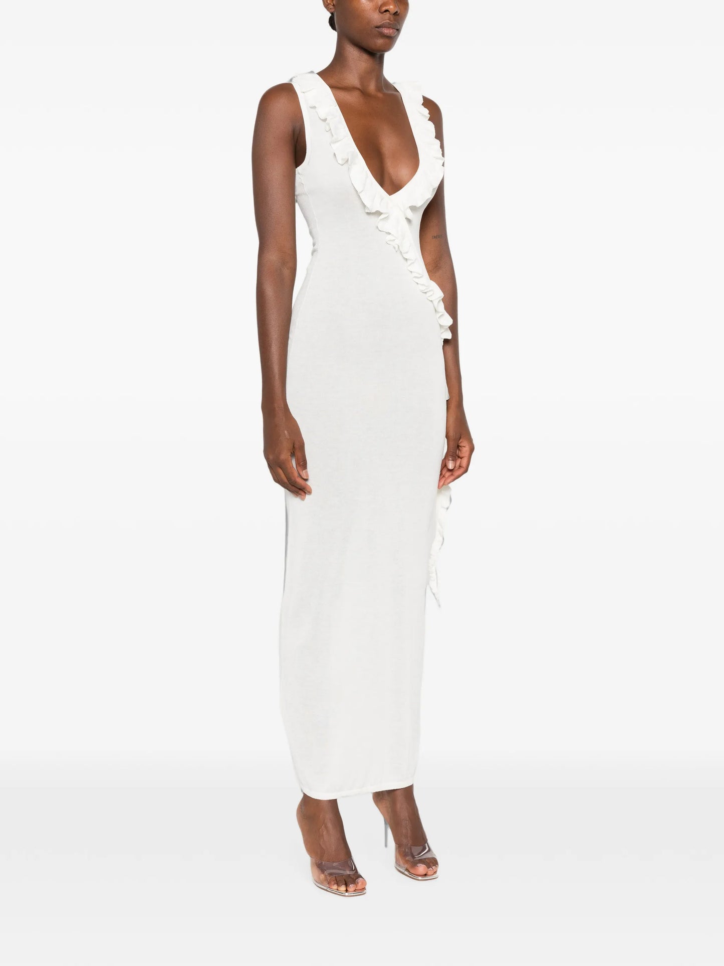 Antonella ruffled maxi dress
