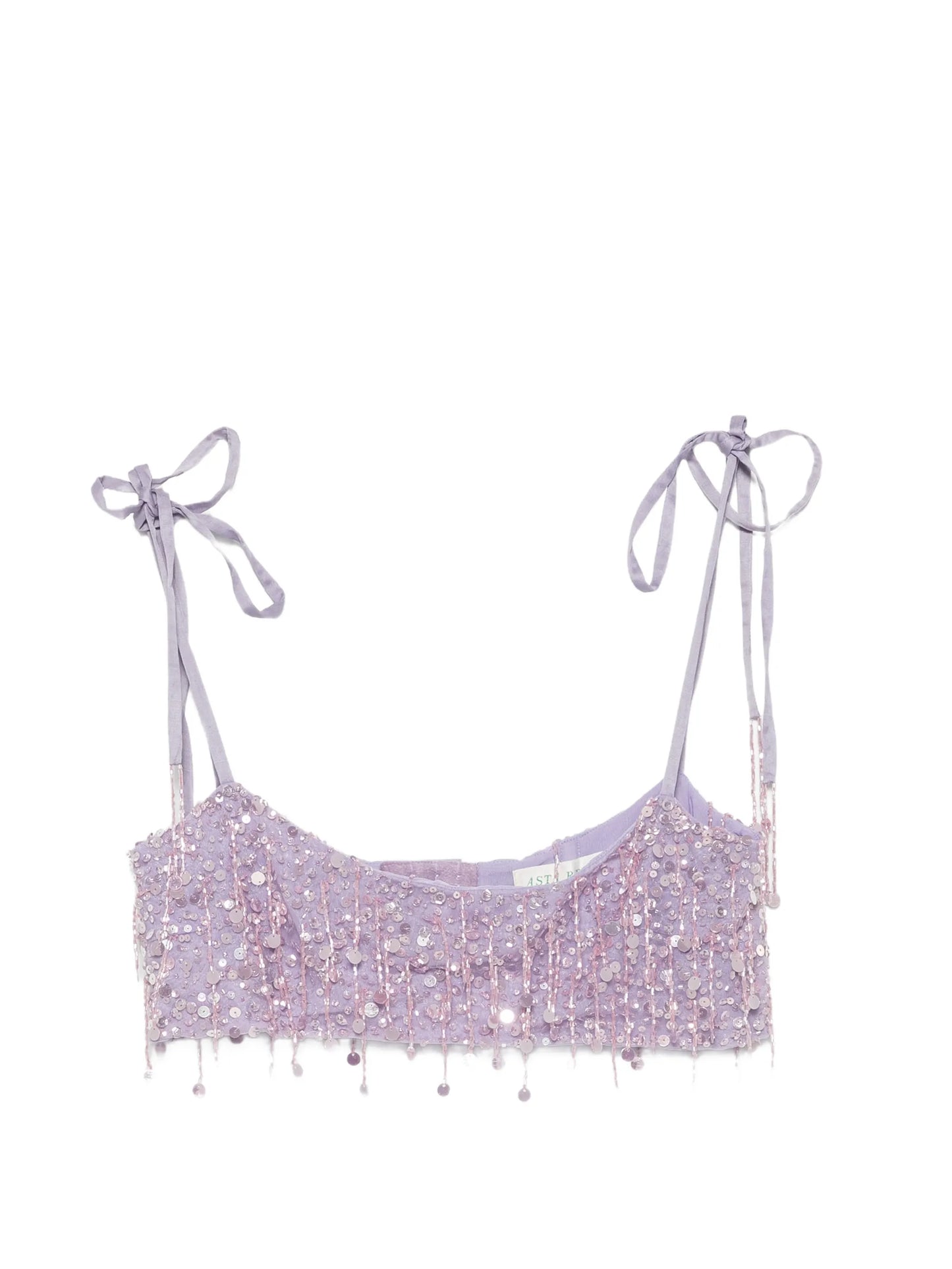 Yasmin hand-beaded bralette