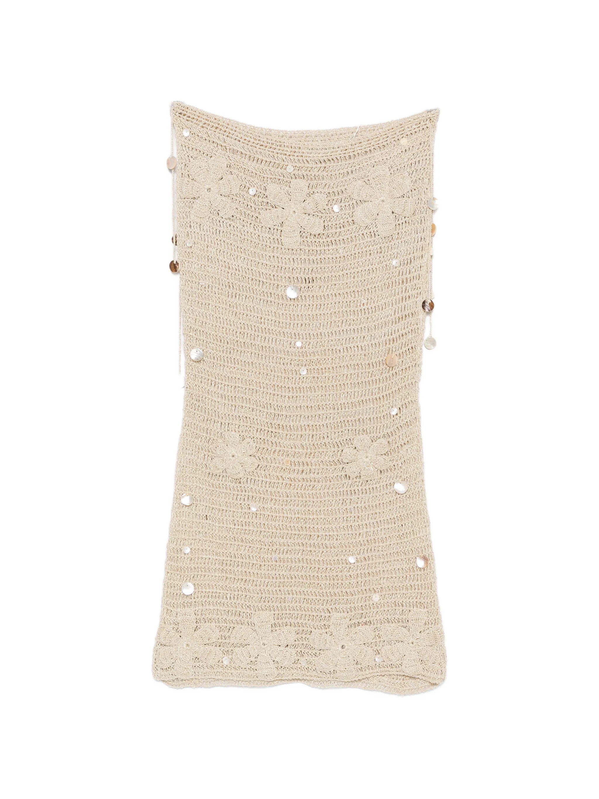Charlotte crochet maxi skirt