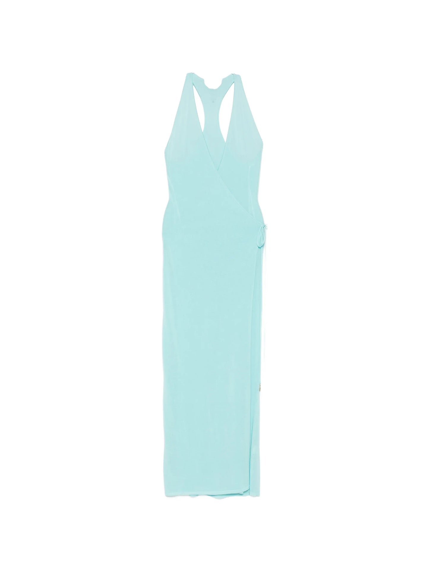Lila wrap maxi dress