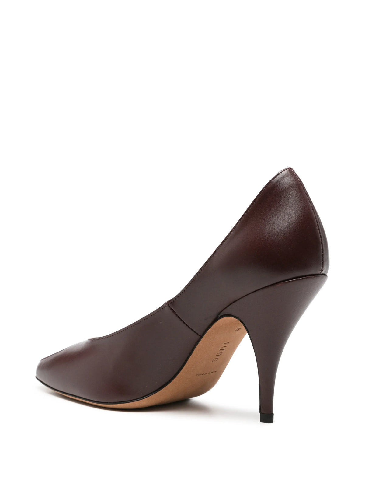 Icon creased-leather pumps