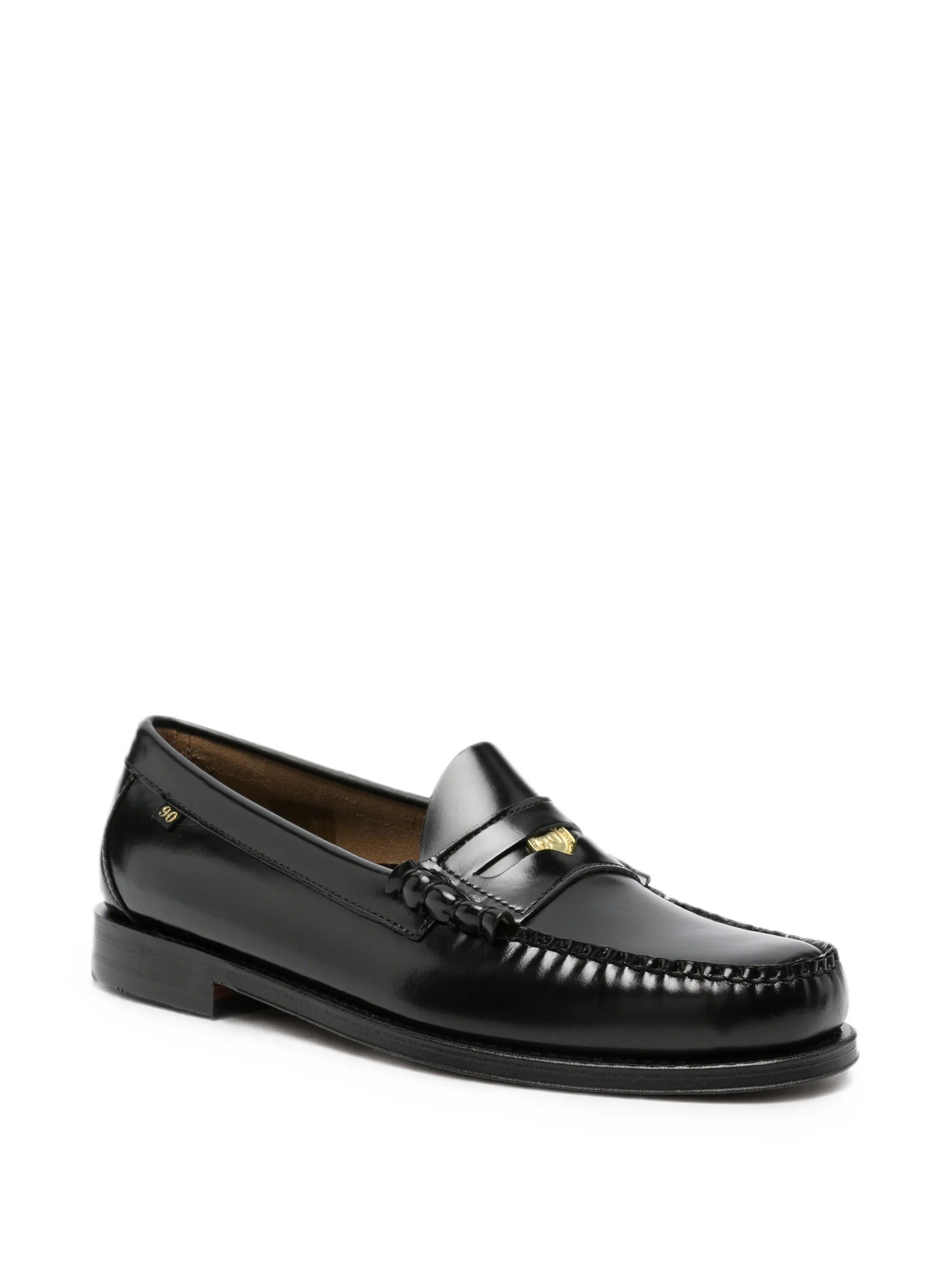 Weejuns anniversary Larson penny loafers in black leather