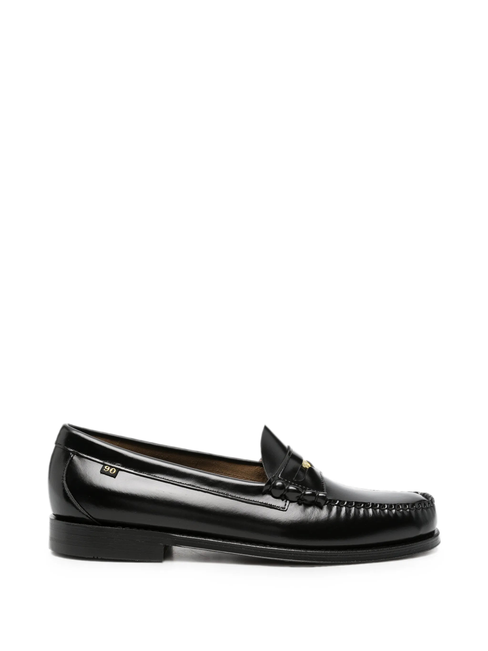Weejuns anniversary Larson penny loafers in black leather
