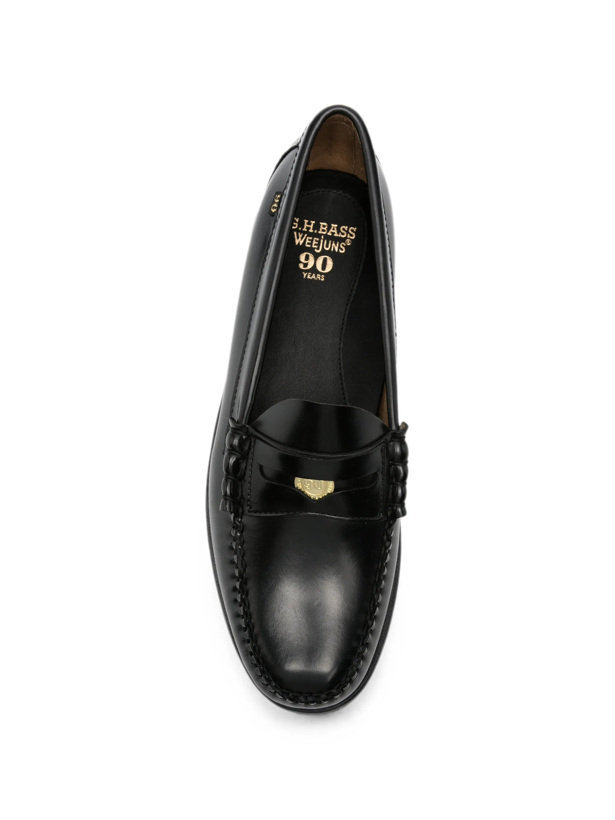 Weejuns anniversary Larson penny loafers in black leather